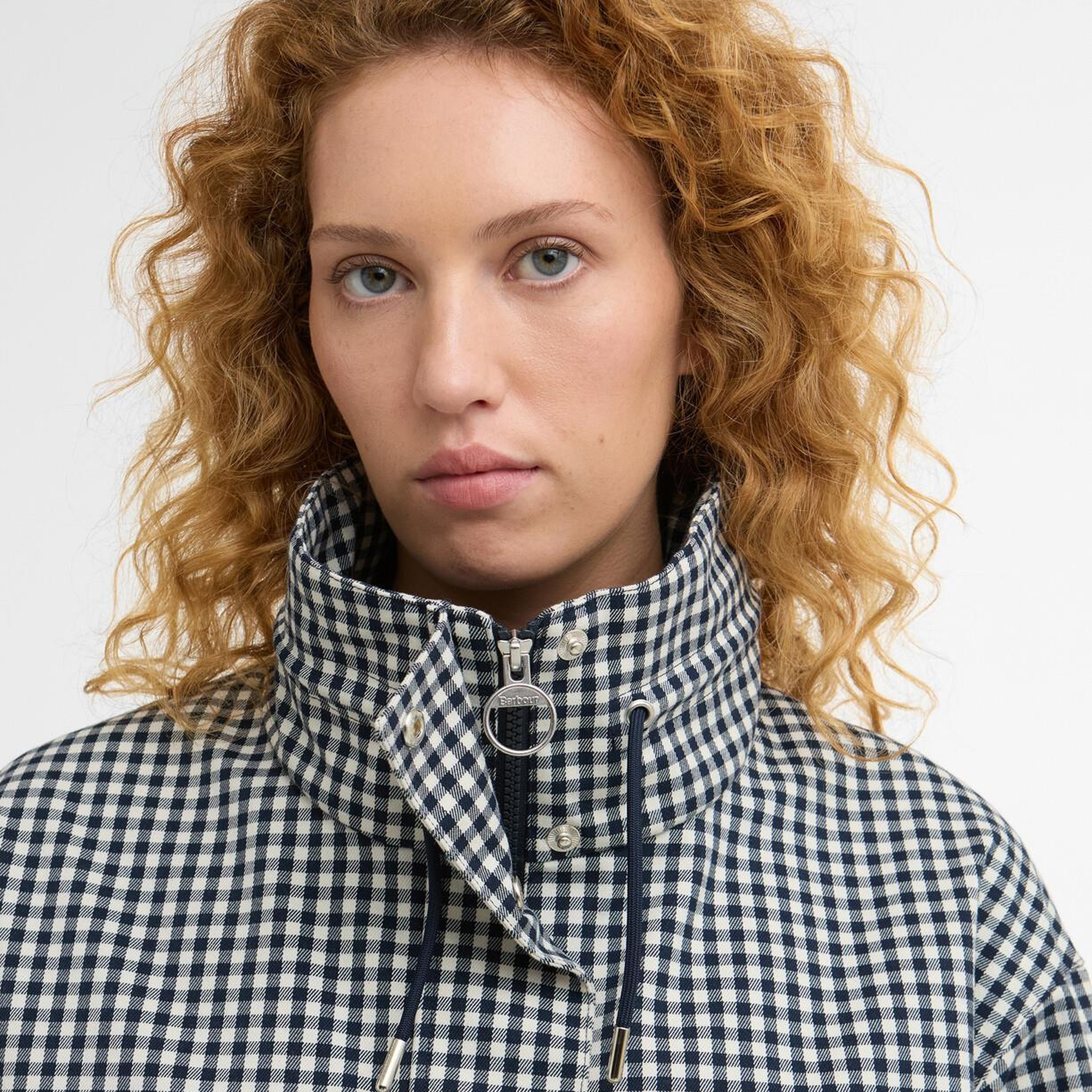 Barbour Bronwyn Check Showerproof Ceket