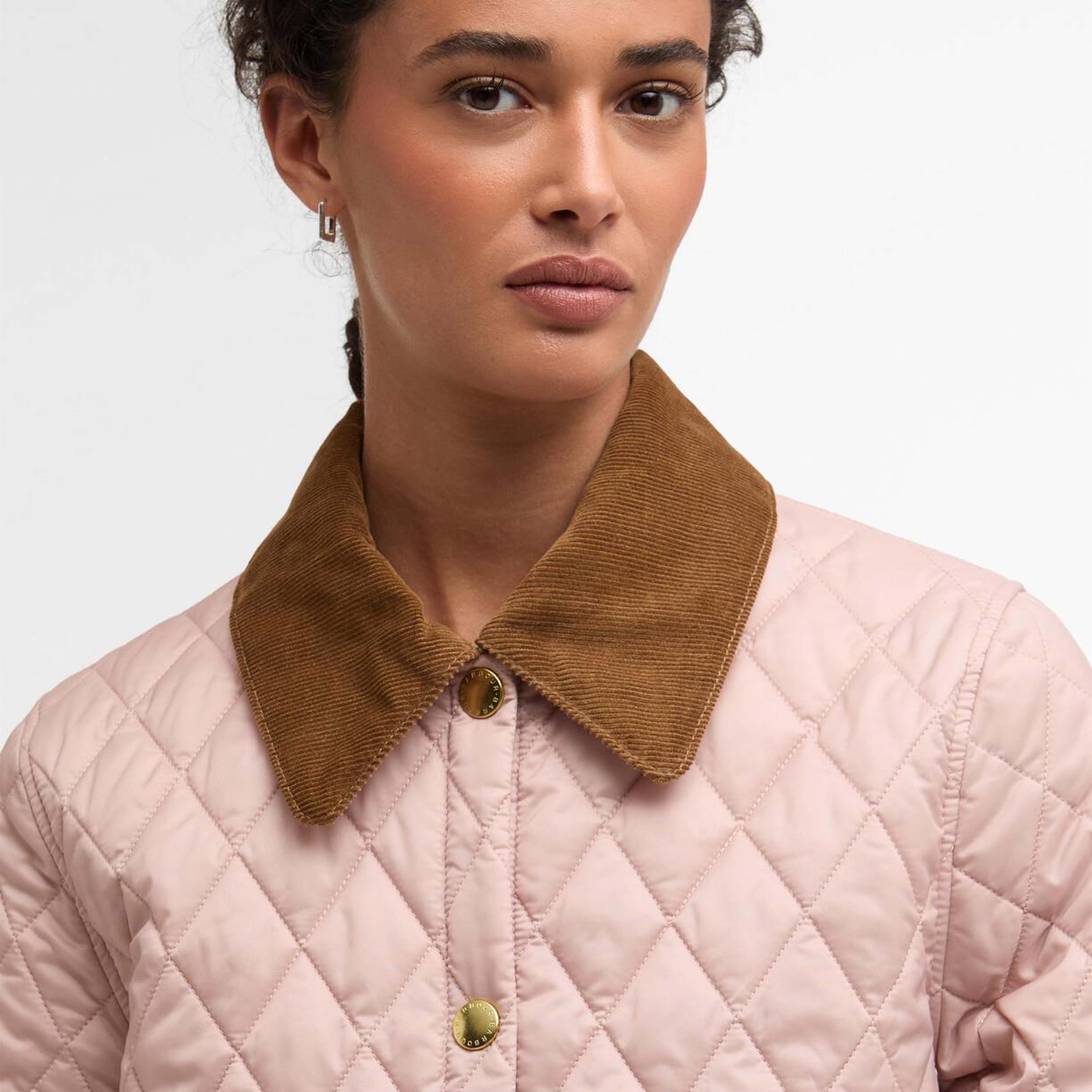 Barbour Icons Cropped Liddesdale Kapitone Ceket