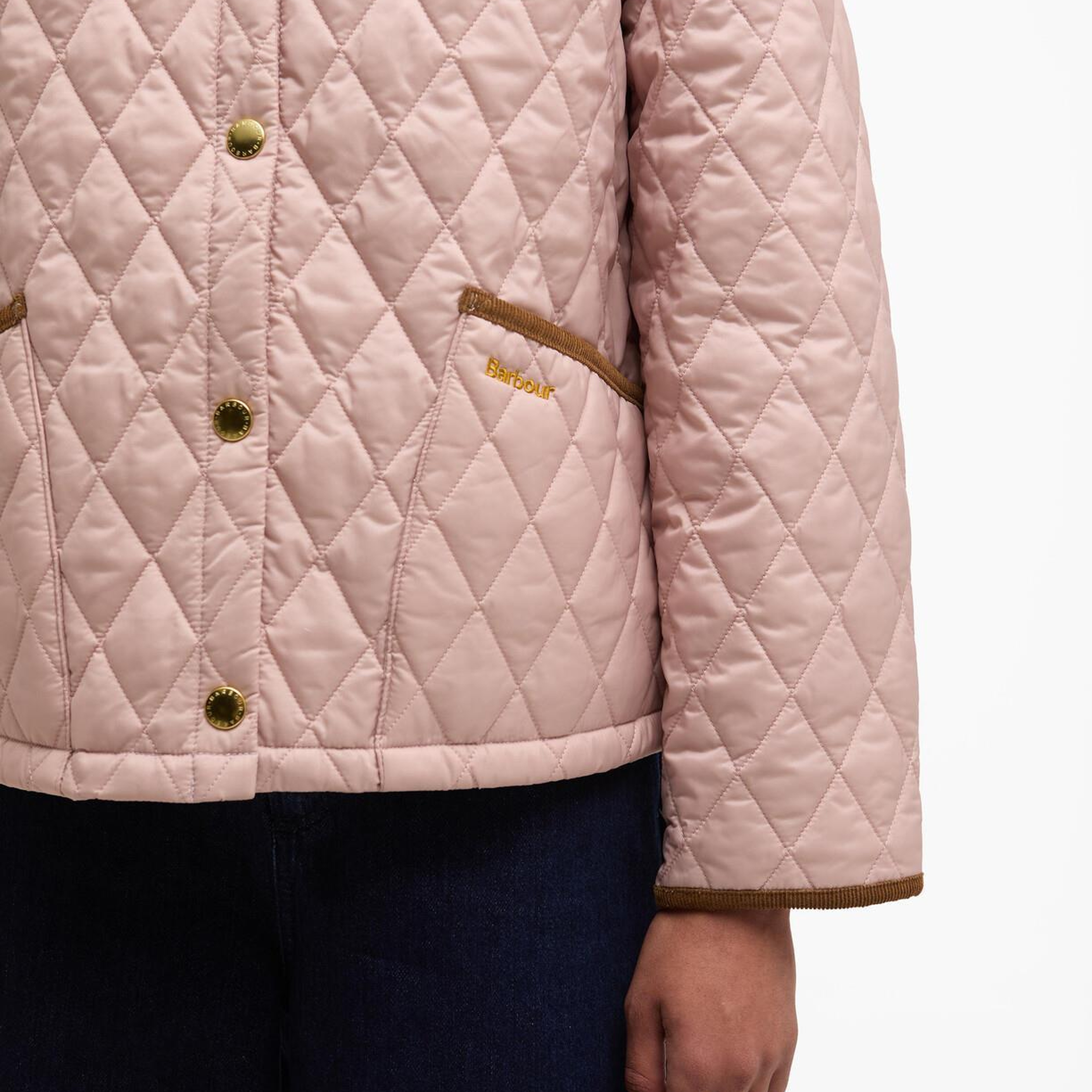 Barbour Icons Cropped Liddesdale Kapitone Ceket