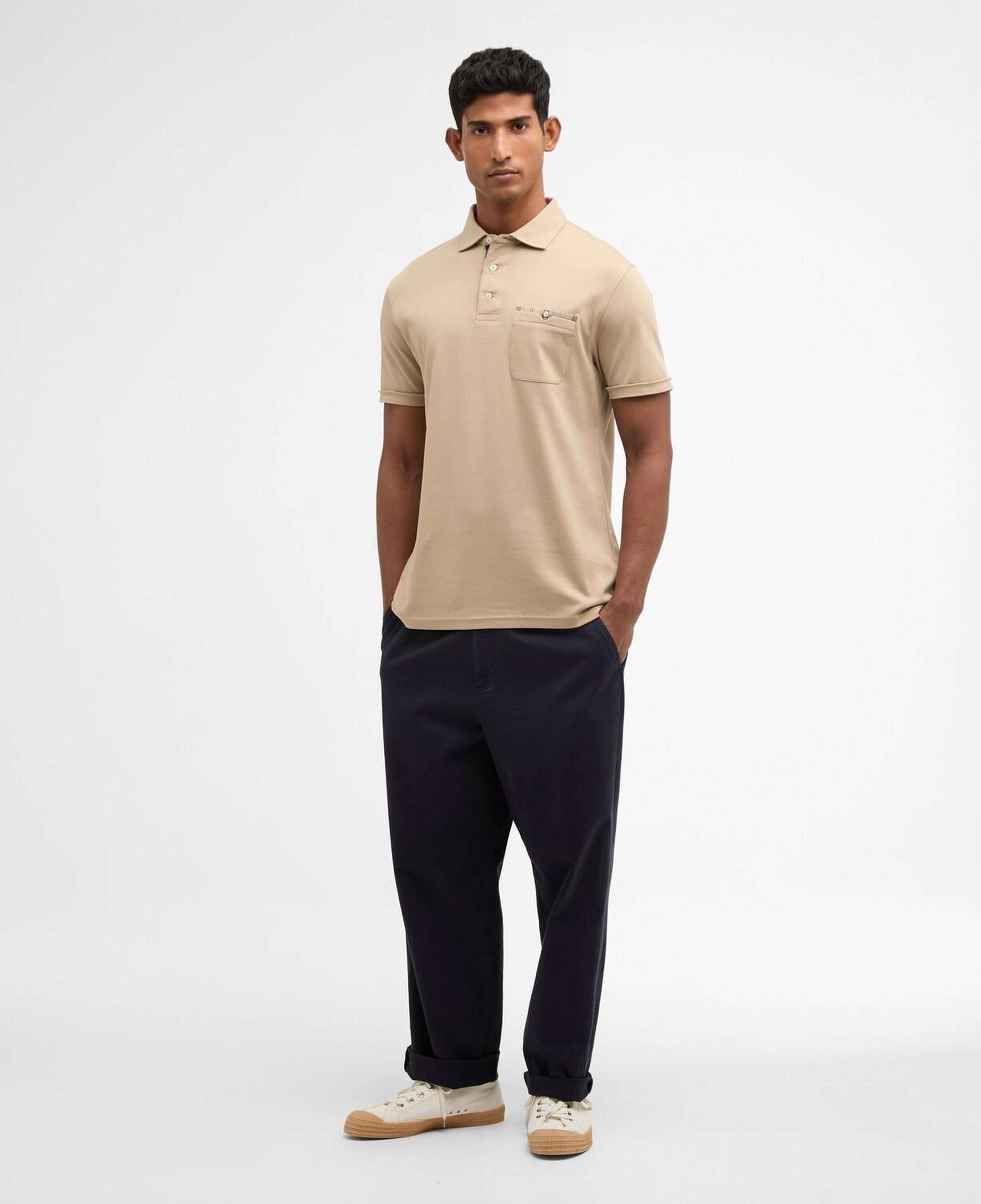 Barbour Premium Corpatch Tailored Polo Yaka