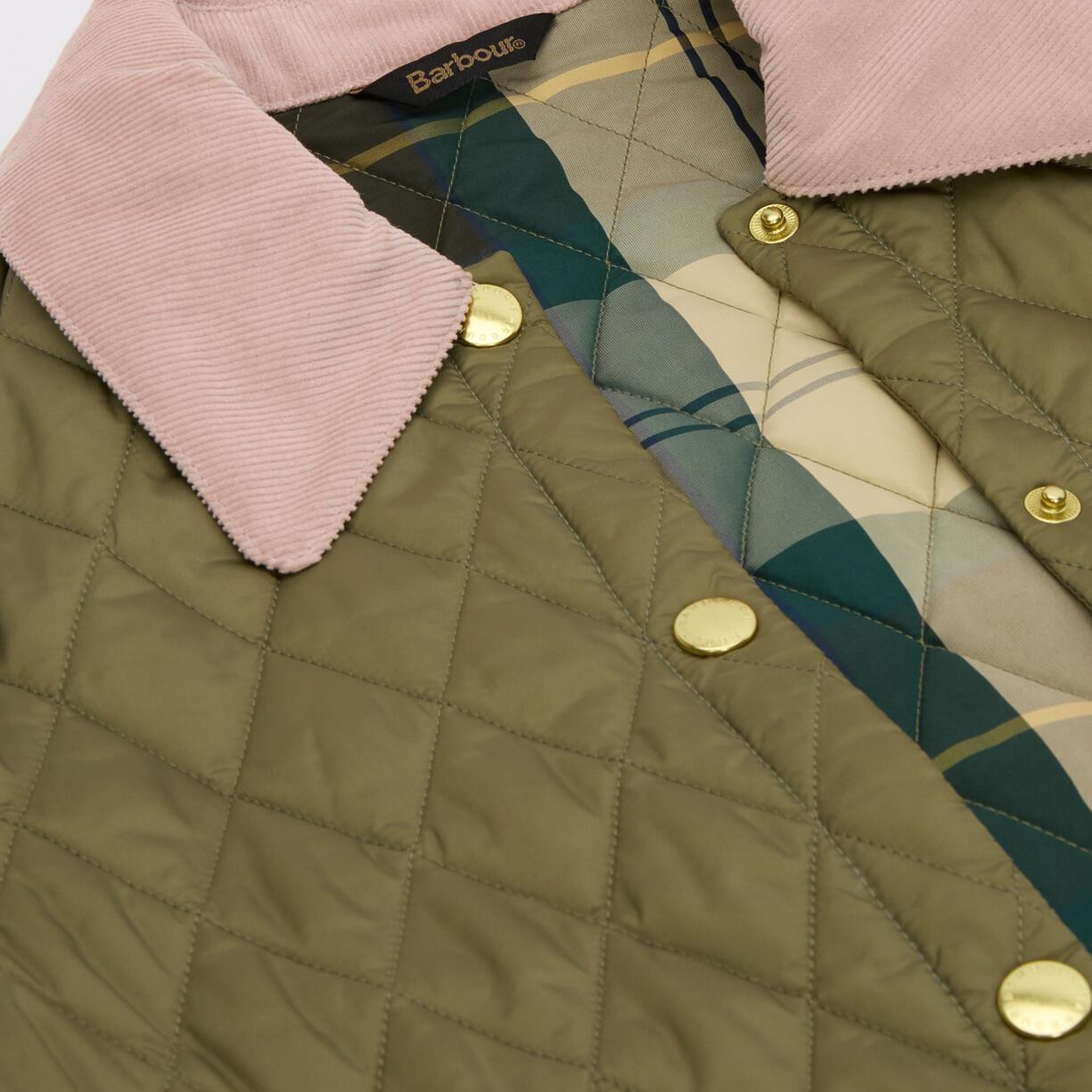 Barbour Icons Cropped Liddesdale Kapitone Ceket