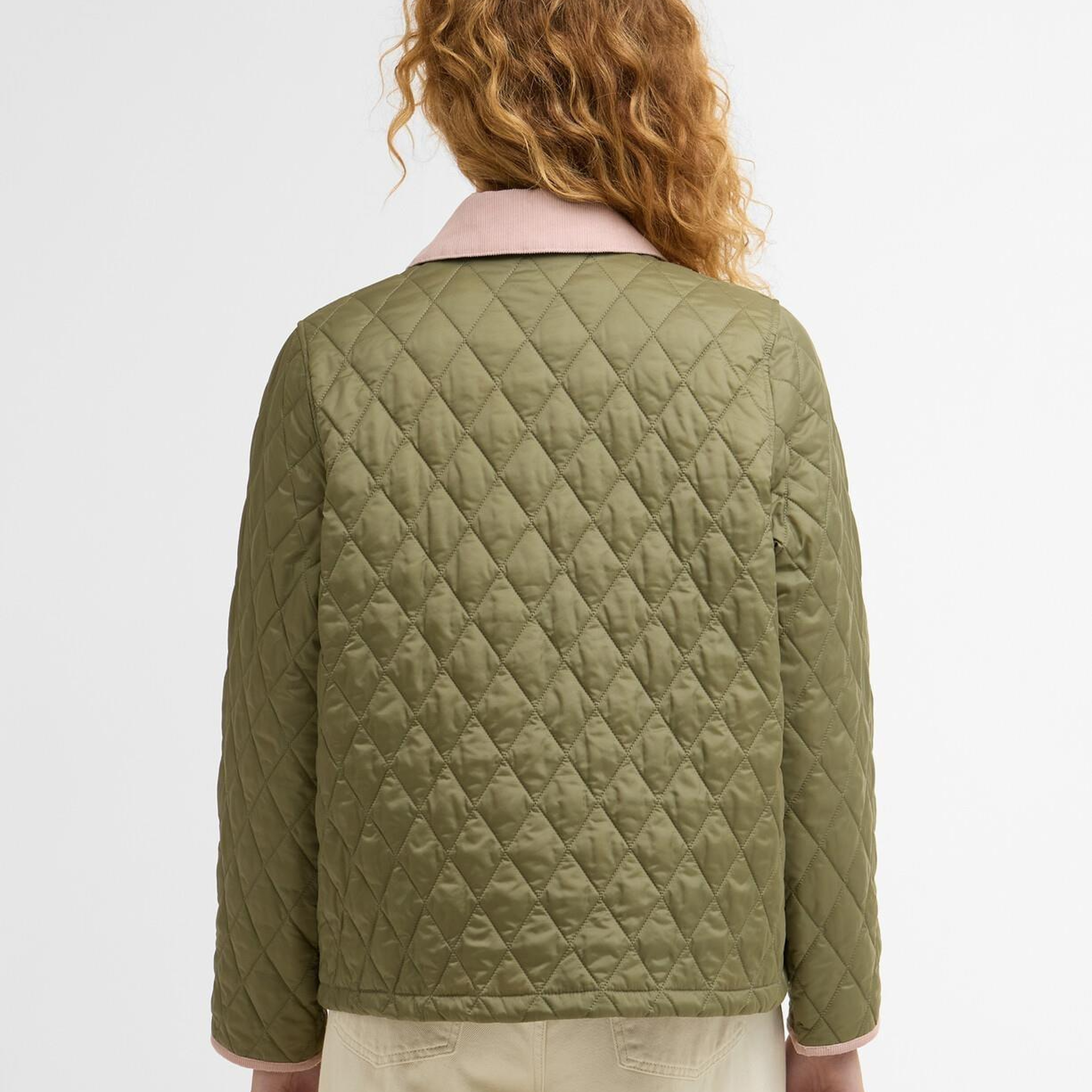 Barbour Icons Cropped Liddesdale Kapitone Ceket