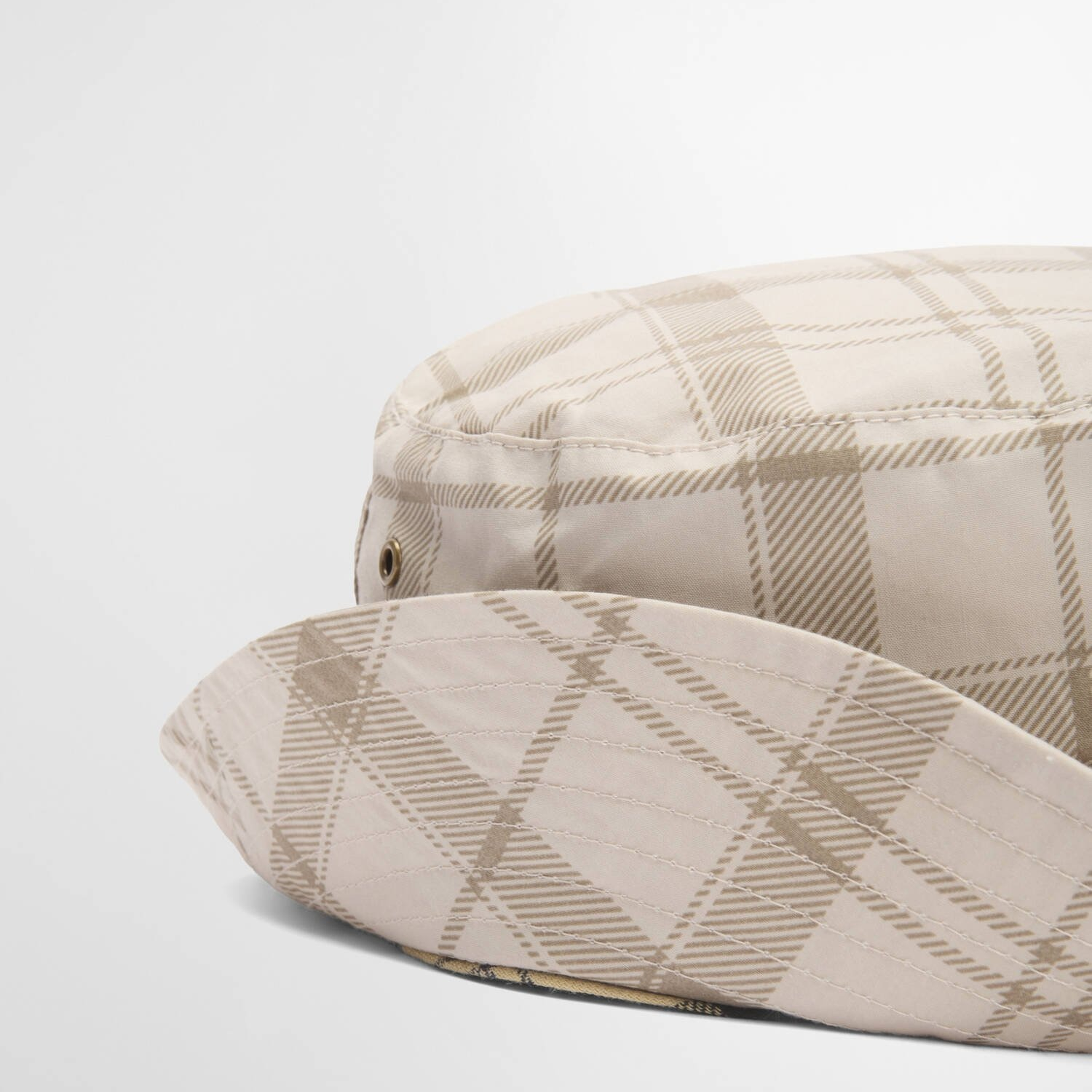 Barbour Tartan Transport Yağlı Bucket Şapka