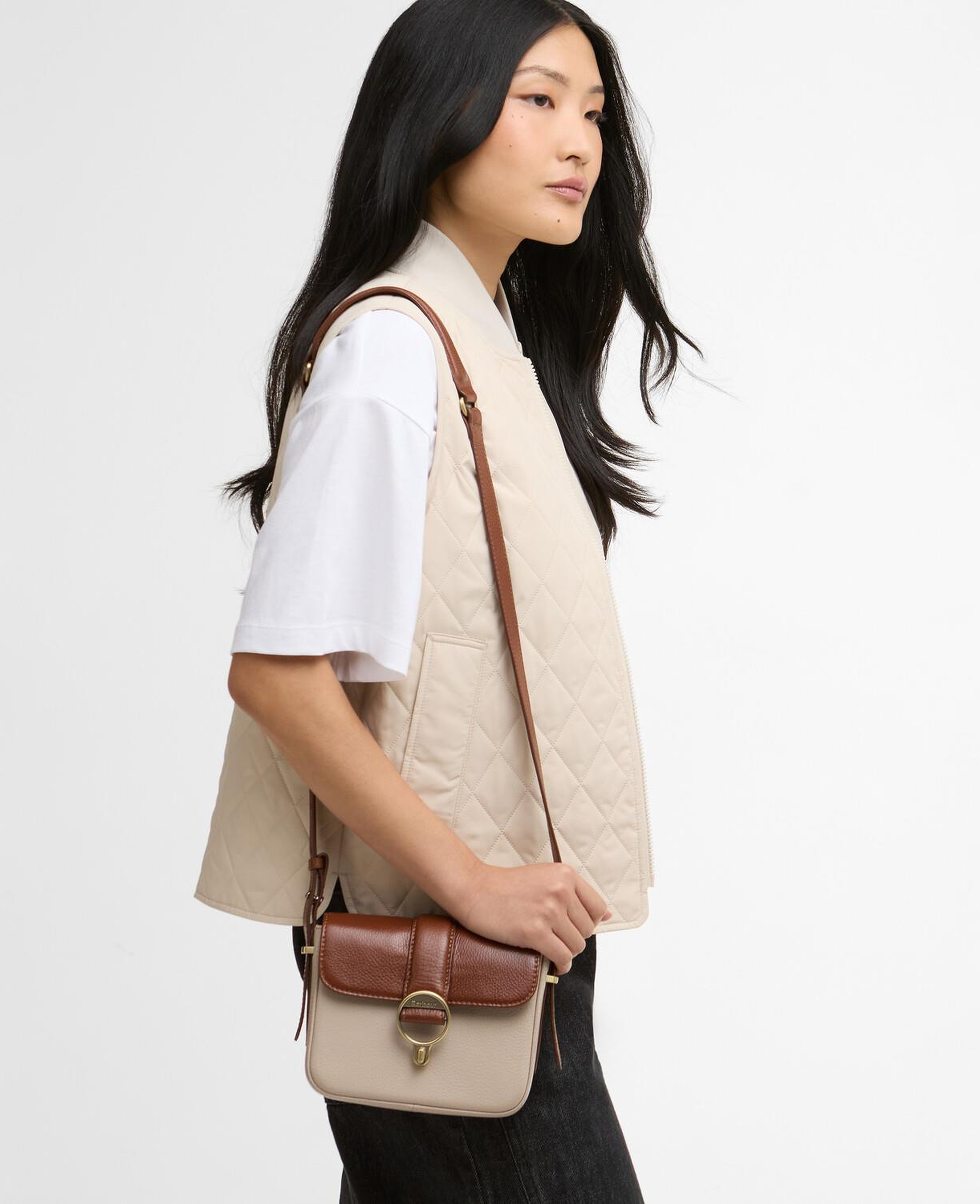 Barbour Mini Rosa Deri Çapraz Çanta