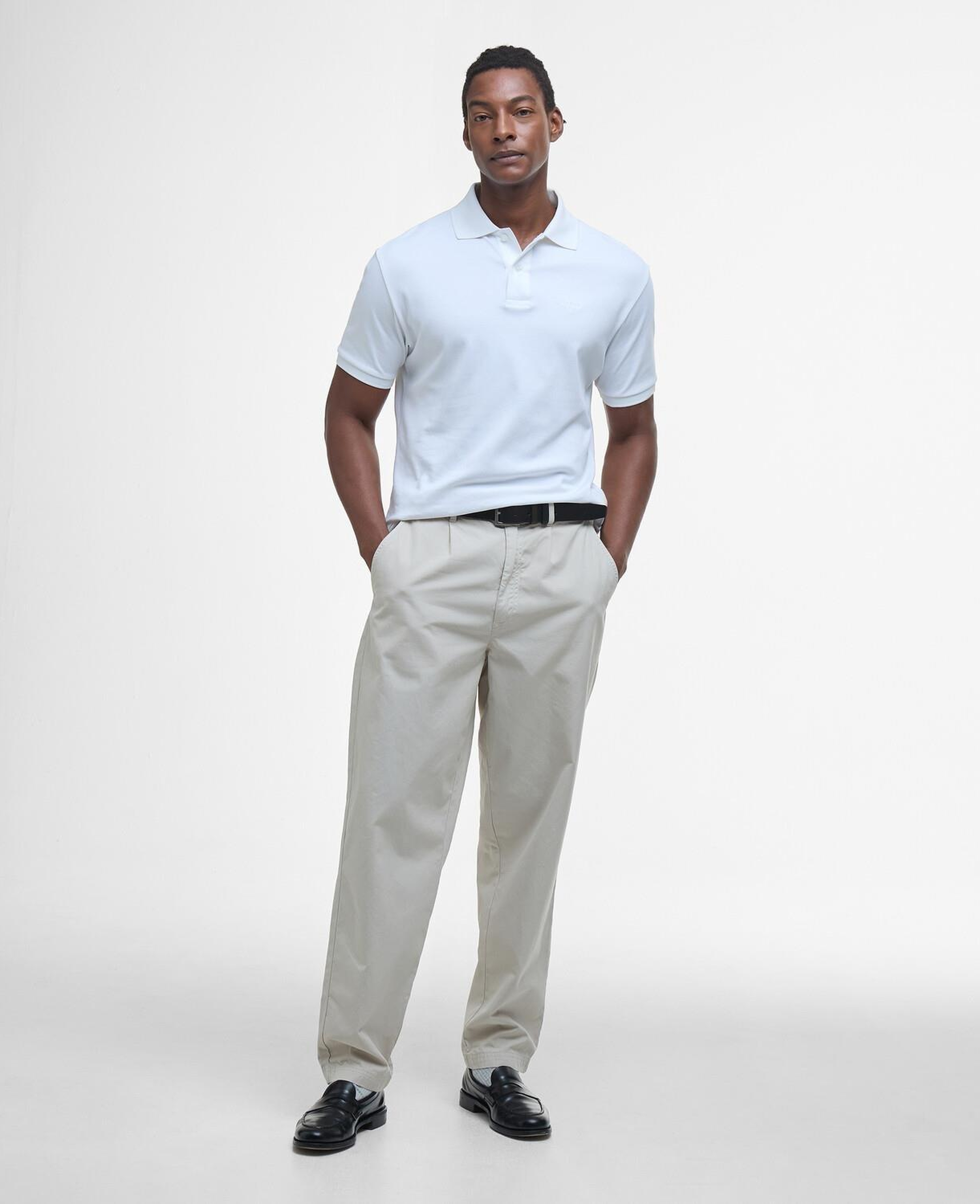 Barbour Hylton Interlock Tailored Fit Polo Yaka