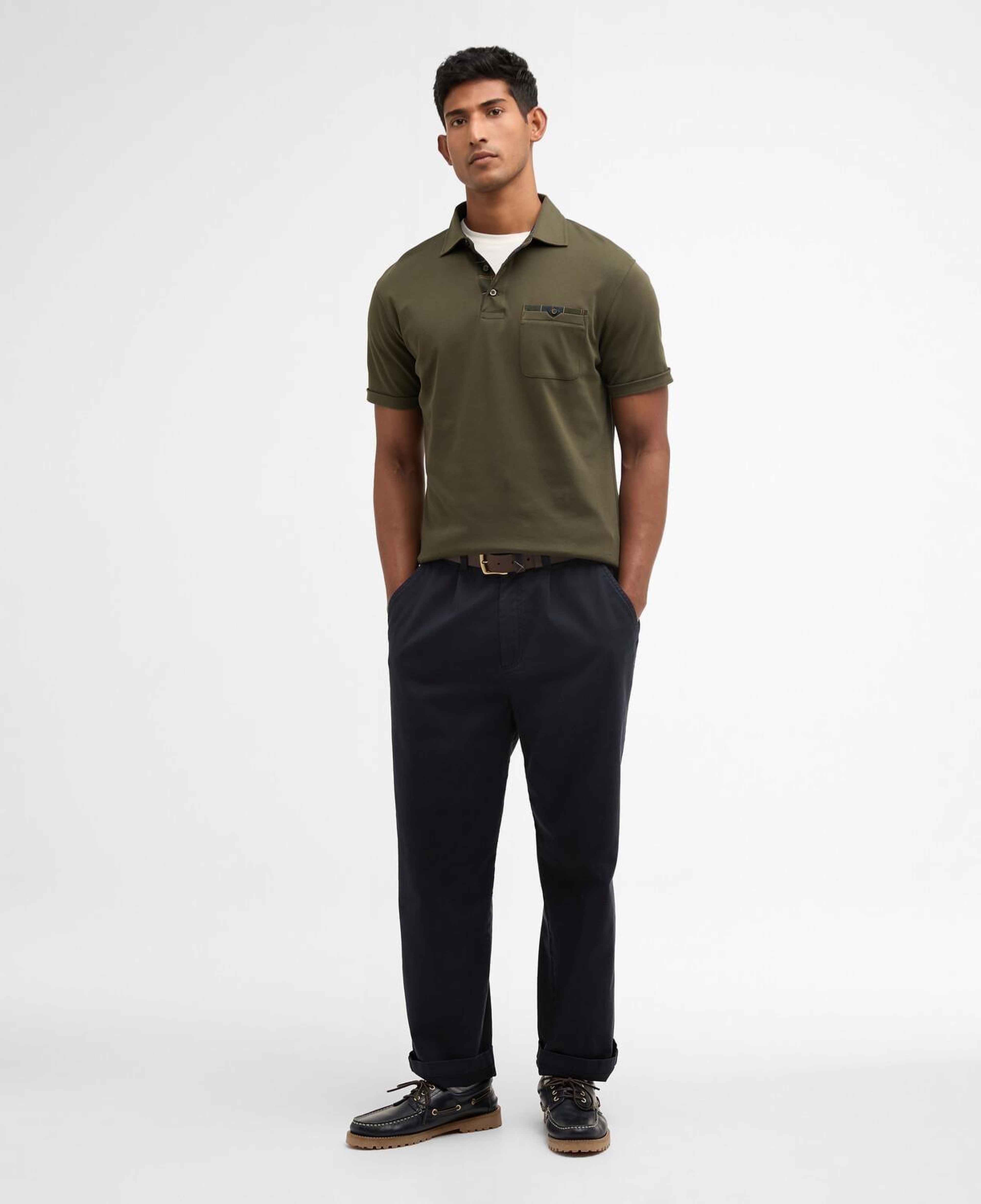 Barbour Premium Corpatch Tailored Polo Yaka