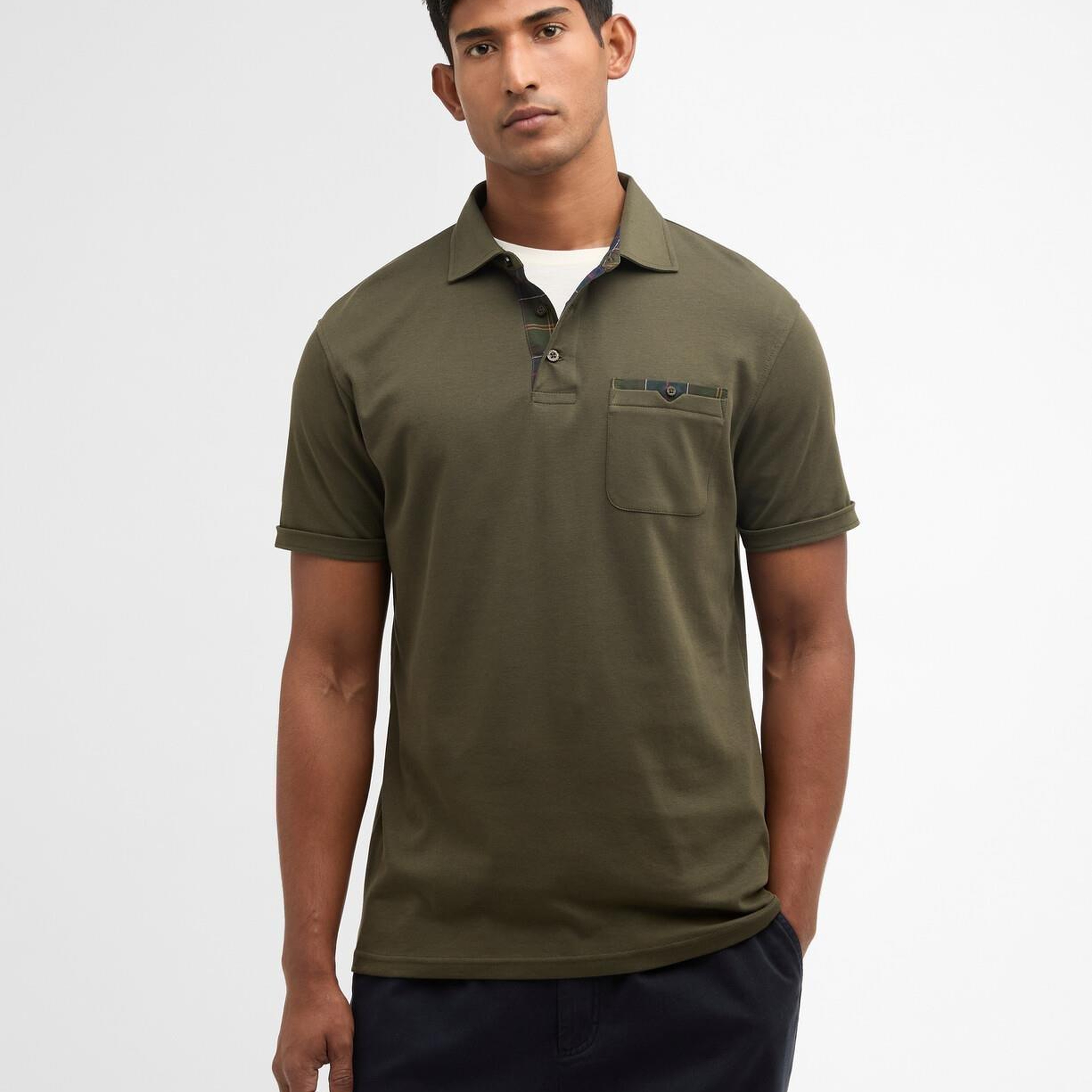 Barbour Premium Corpatch Tailored Polo Yaka