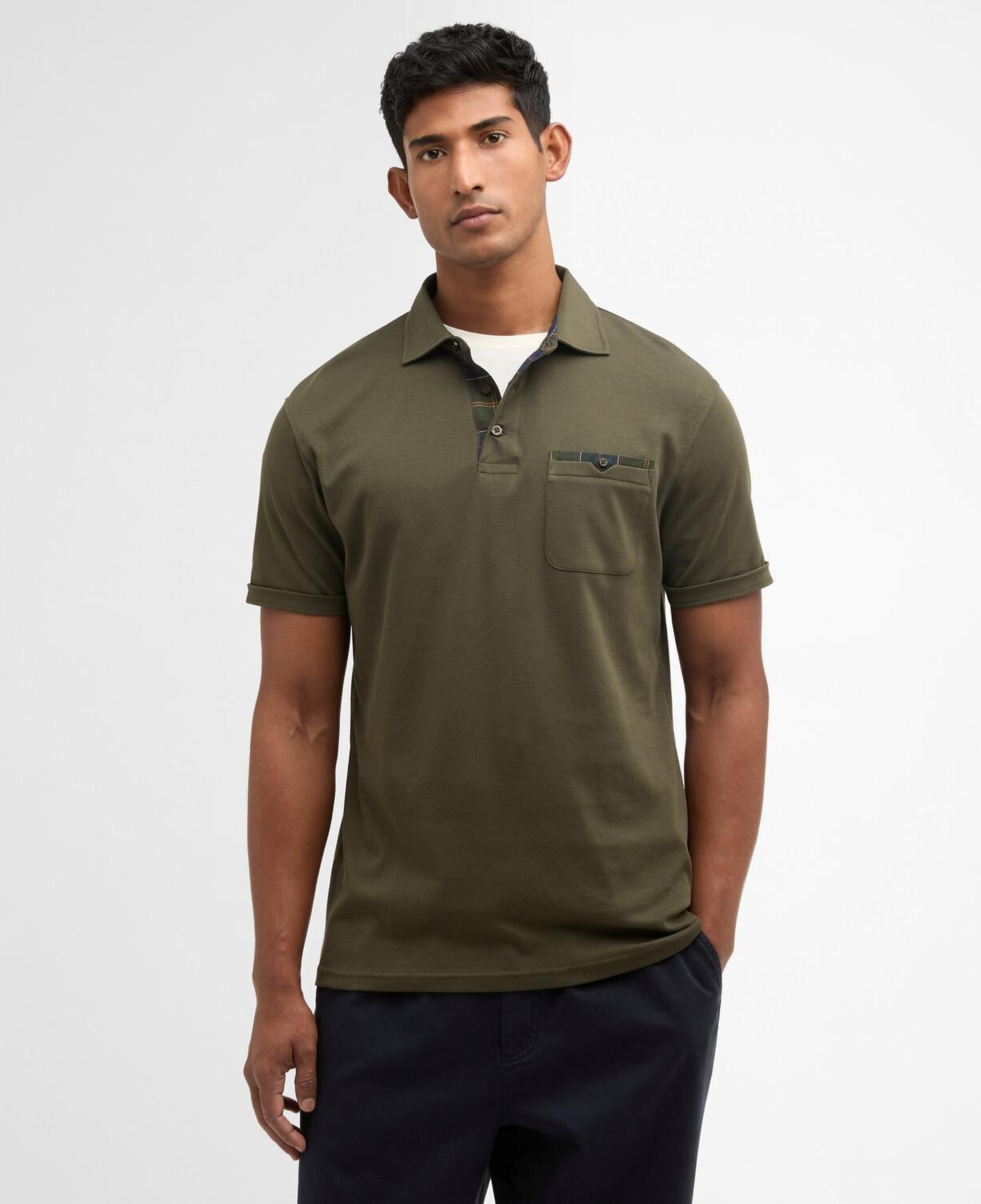 Barbour Premium Corpatch Tailored Polo Yaka