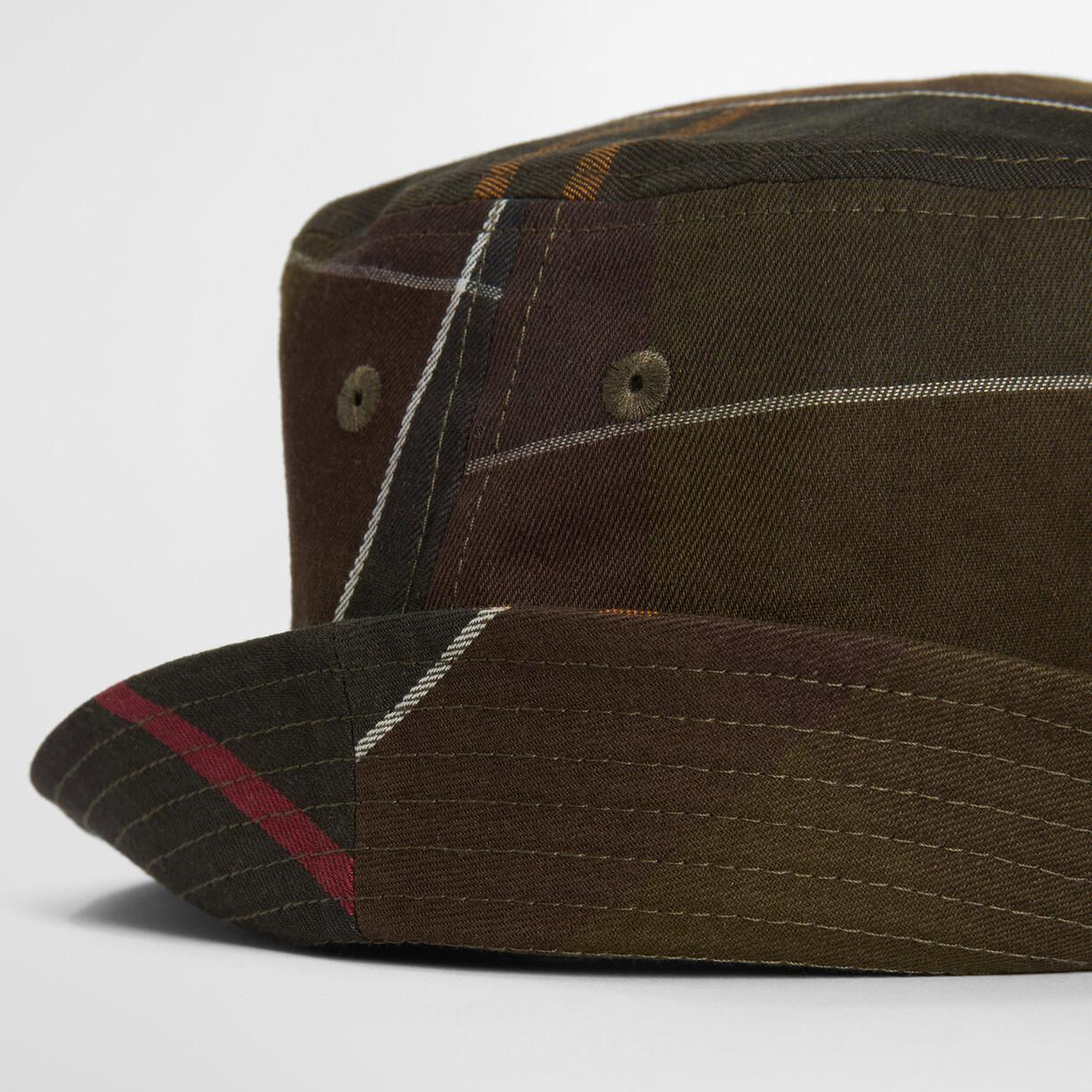 Barbour Telfield Tartan Bucket Şapka