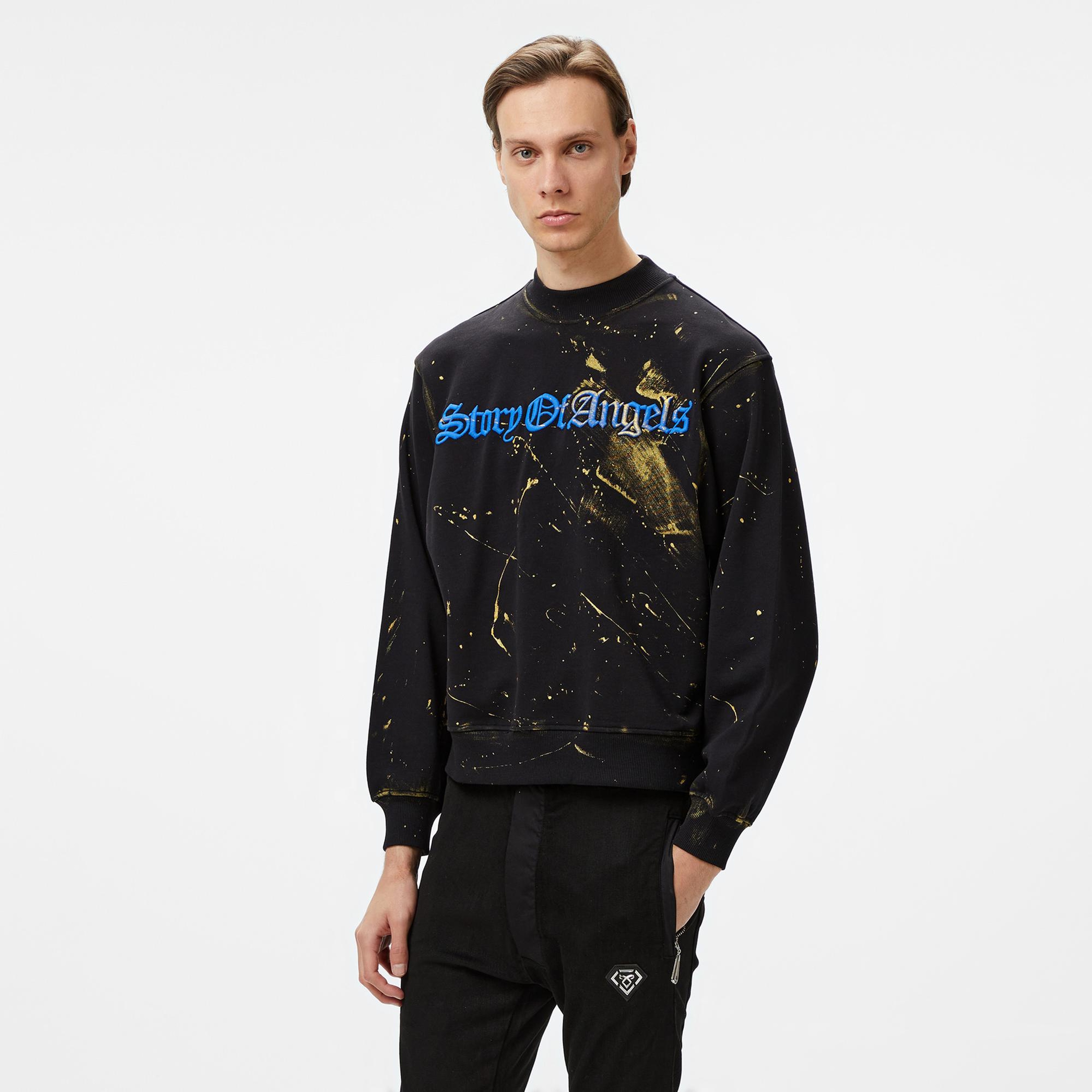 Story Of Angels Budha Dream Erkek Siyah T-Shirt