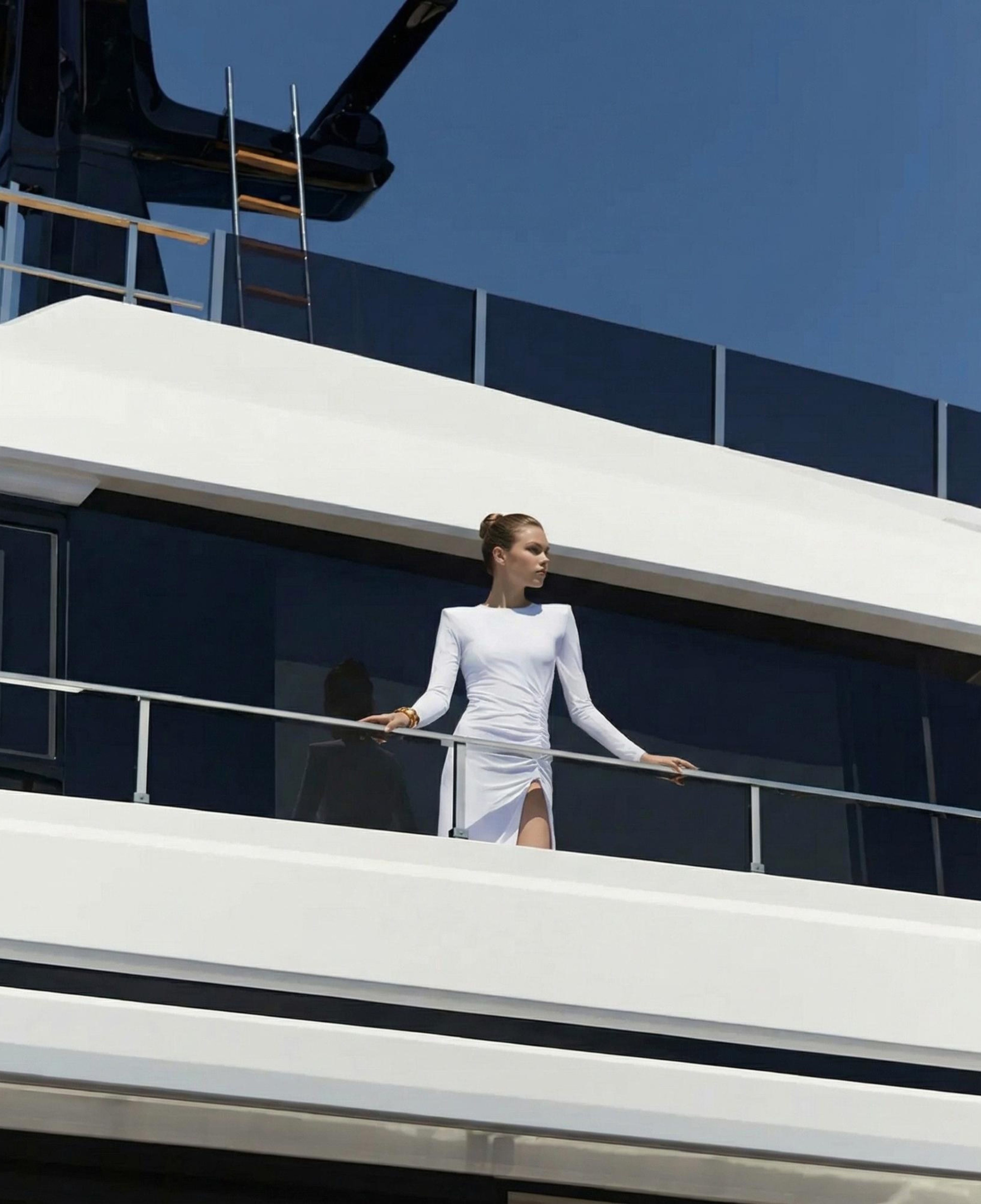 Fabby Gia Kadın Beyaz Elbise