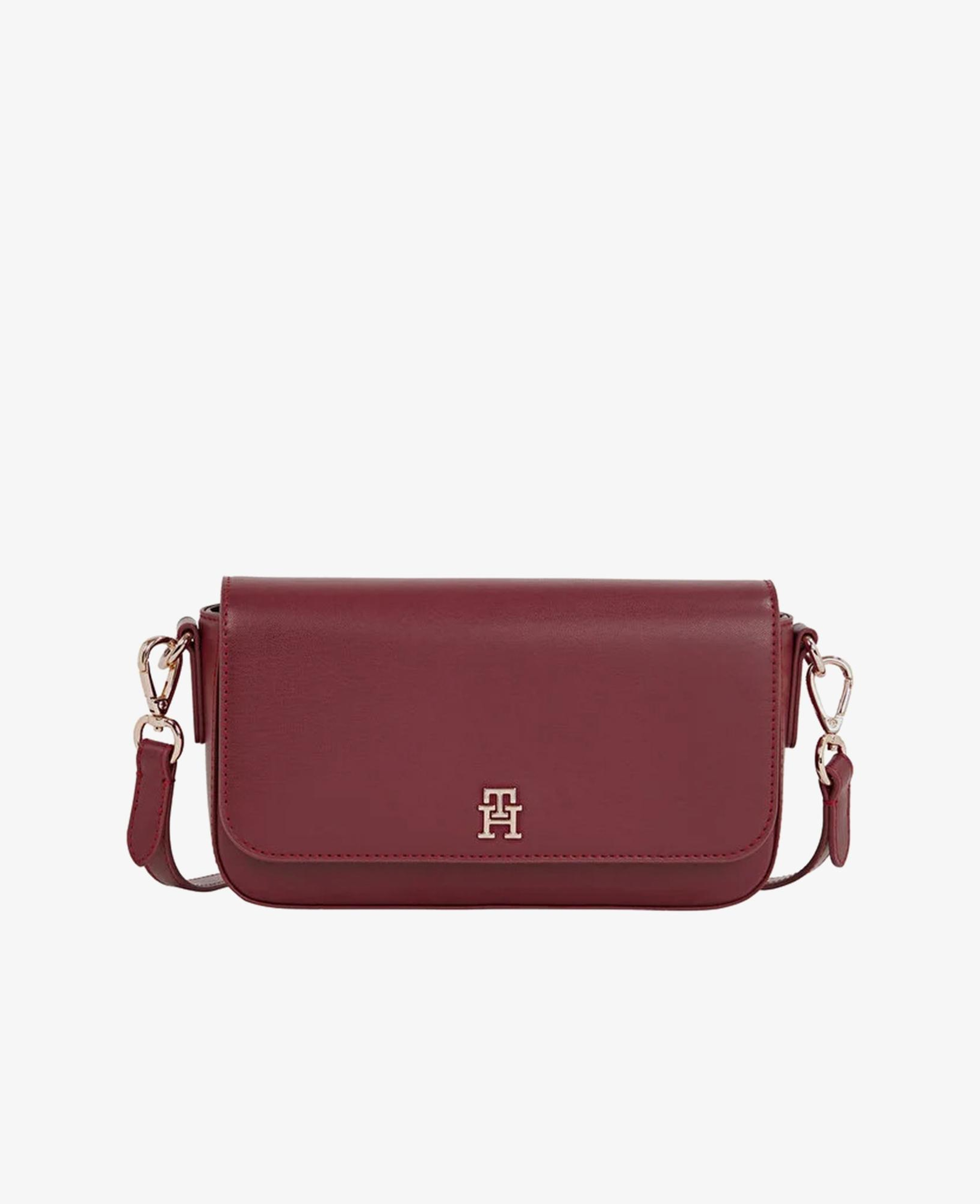 Tommy Hilfiger Icon Kadın Bordo El Çantası