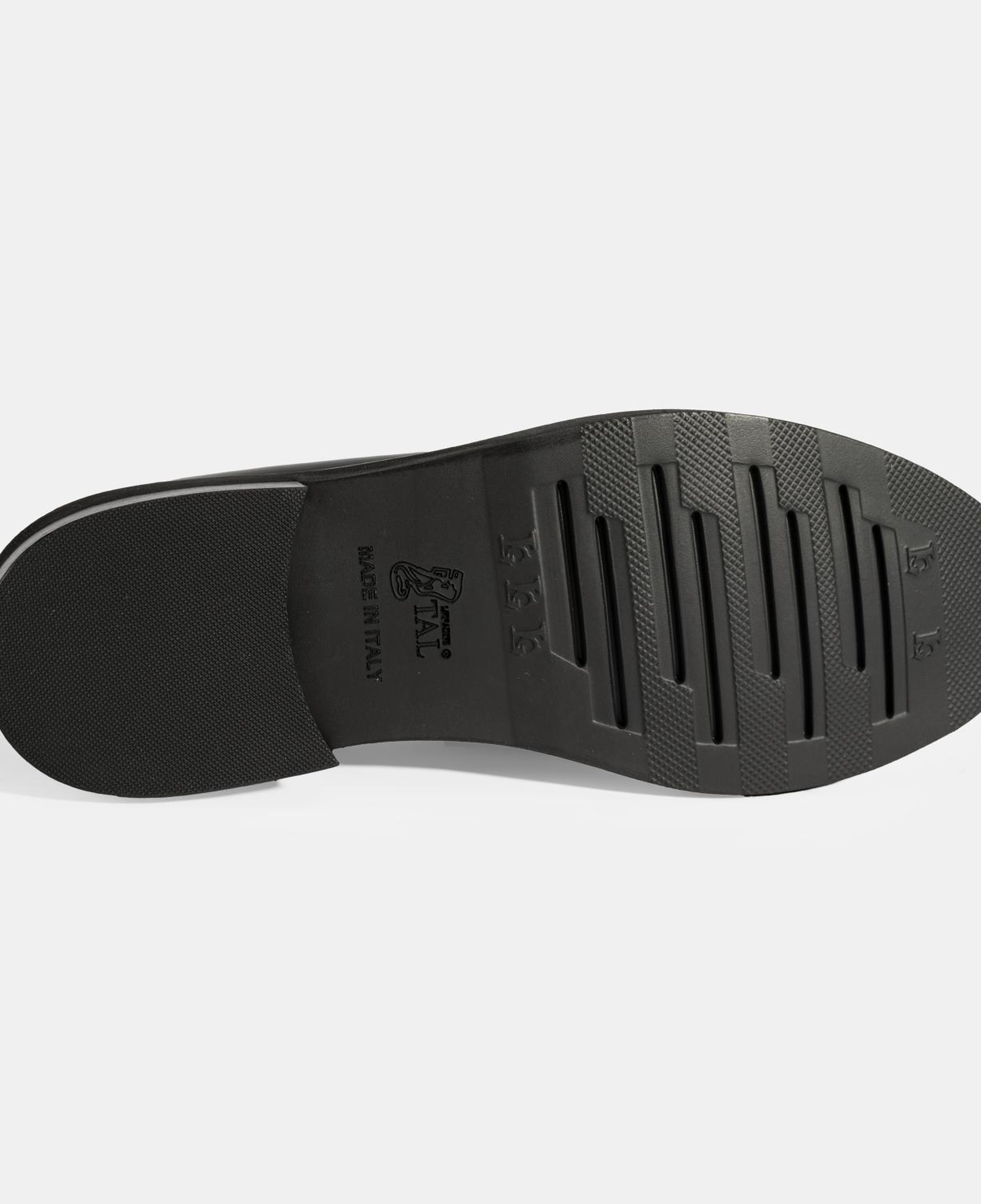 Luca Grossi Kadın Siyah Püskül Detaylı Deri Loafer