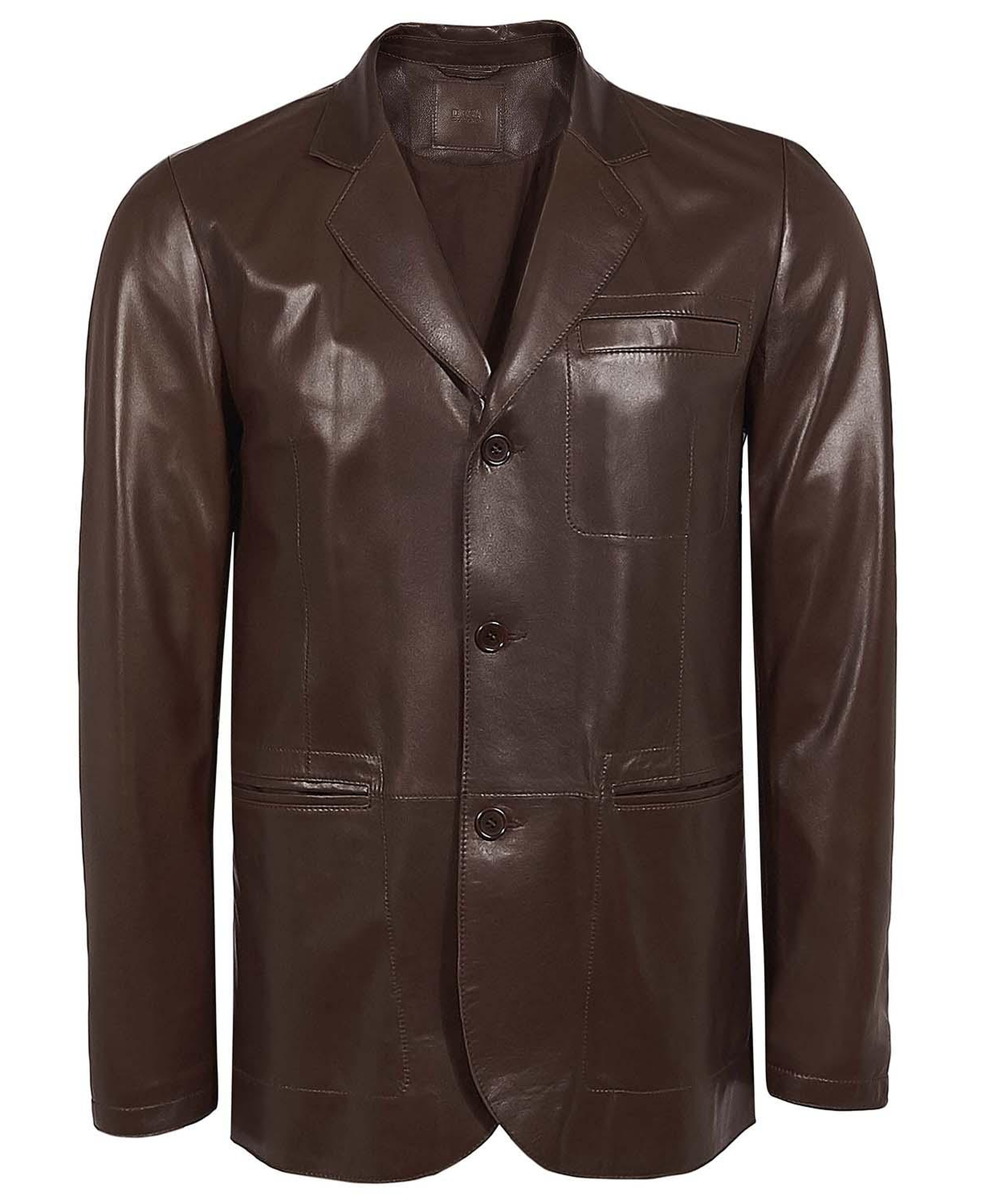 Kahve Anatole Erkek Deri Ceket