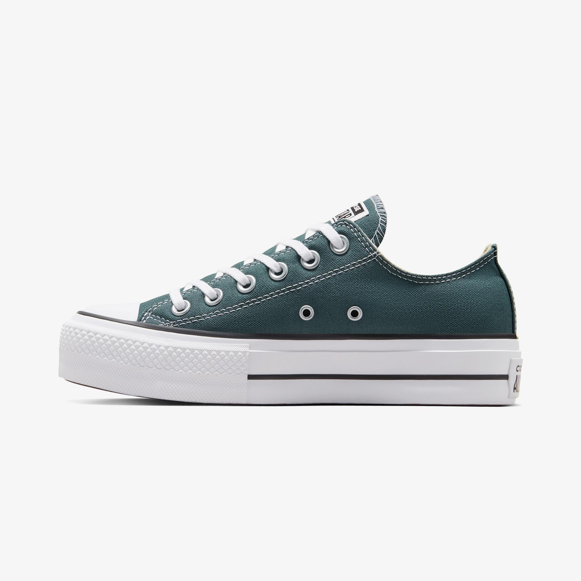 Converse Chuck Taylor All Star Lift Kadın Yeşil Platform Sneaker