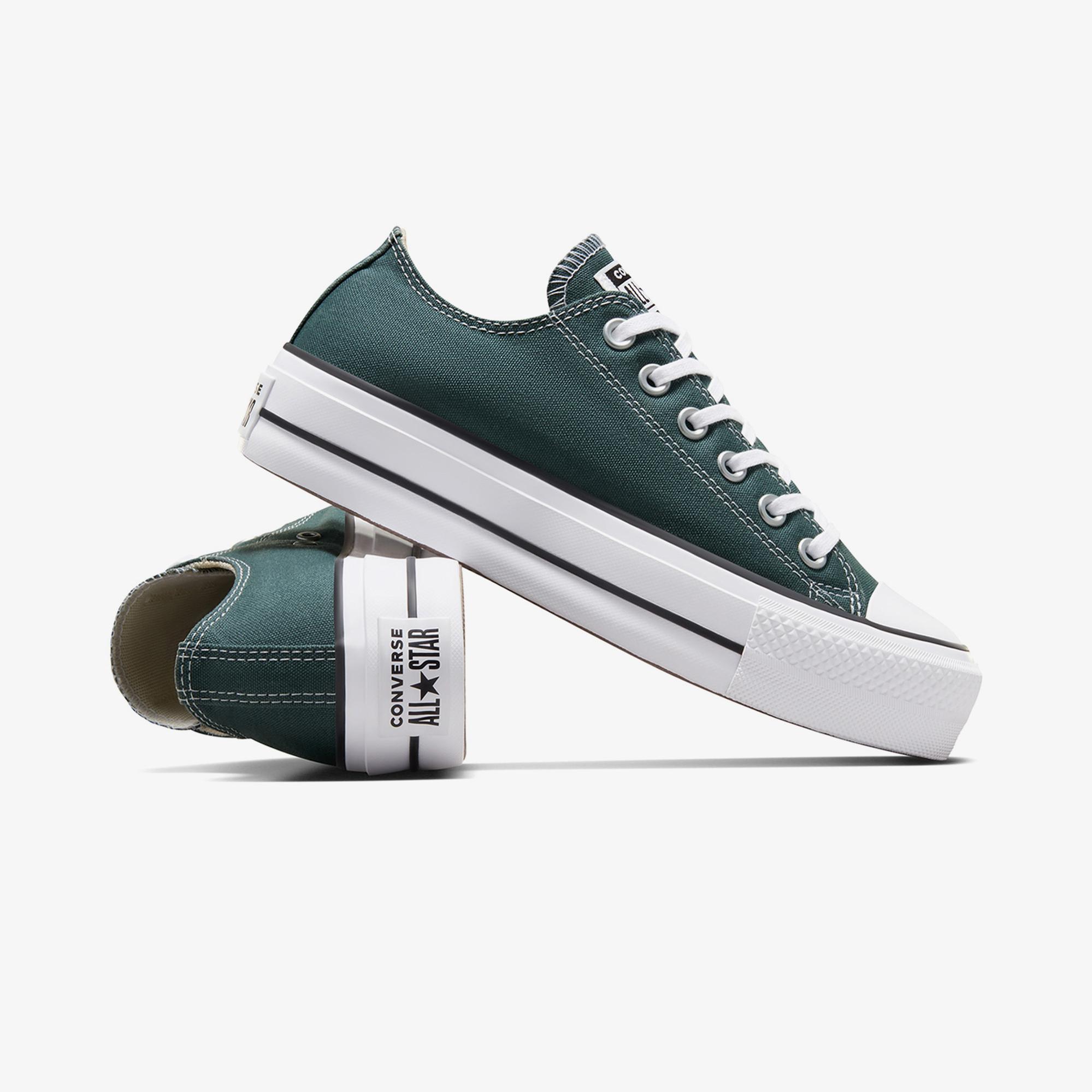 Converse Chuck Taylor All Star Lift Kadın Yeşil Platform Sneaker