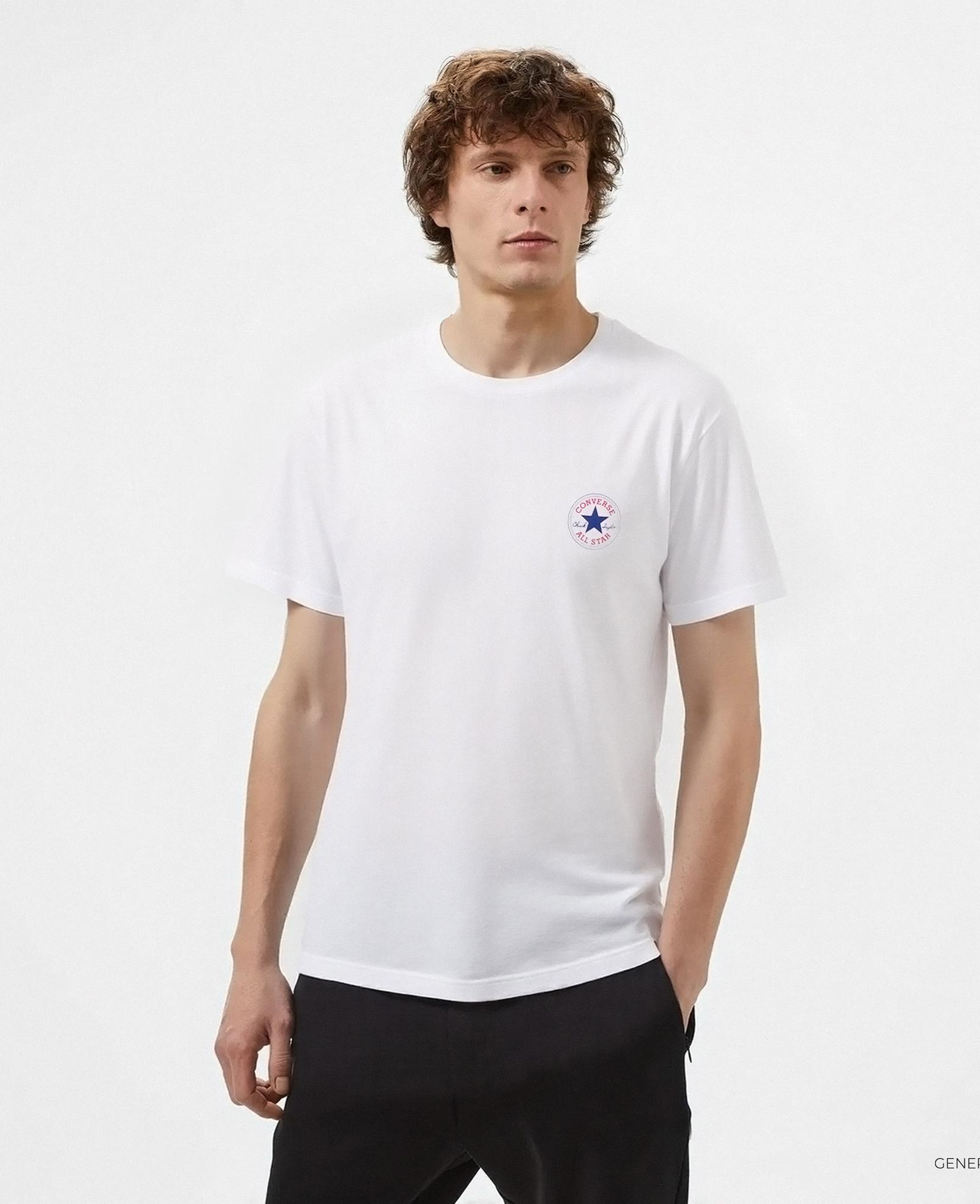 Converse Go-To Unisex Beyaz T-Shirt