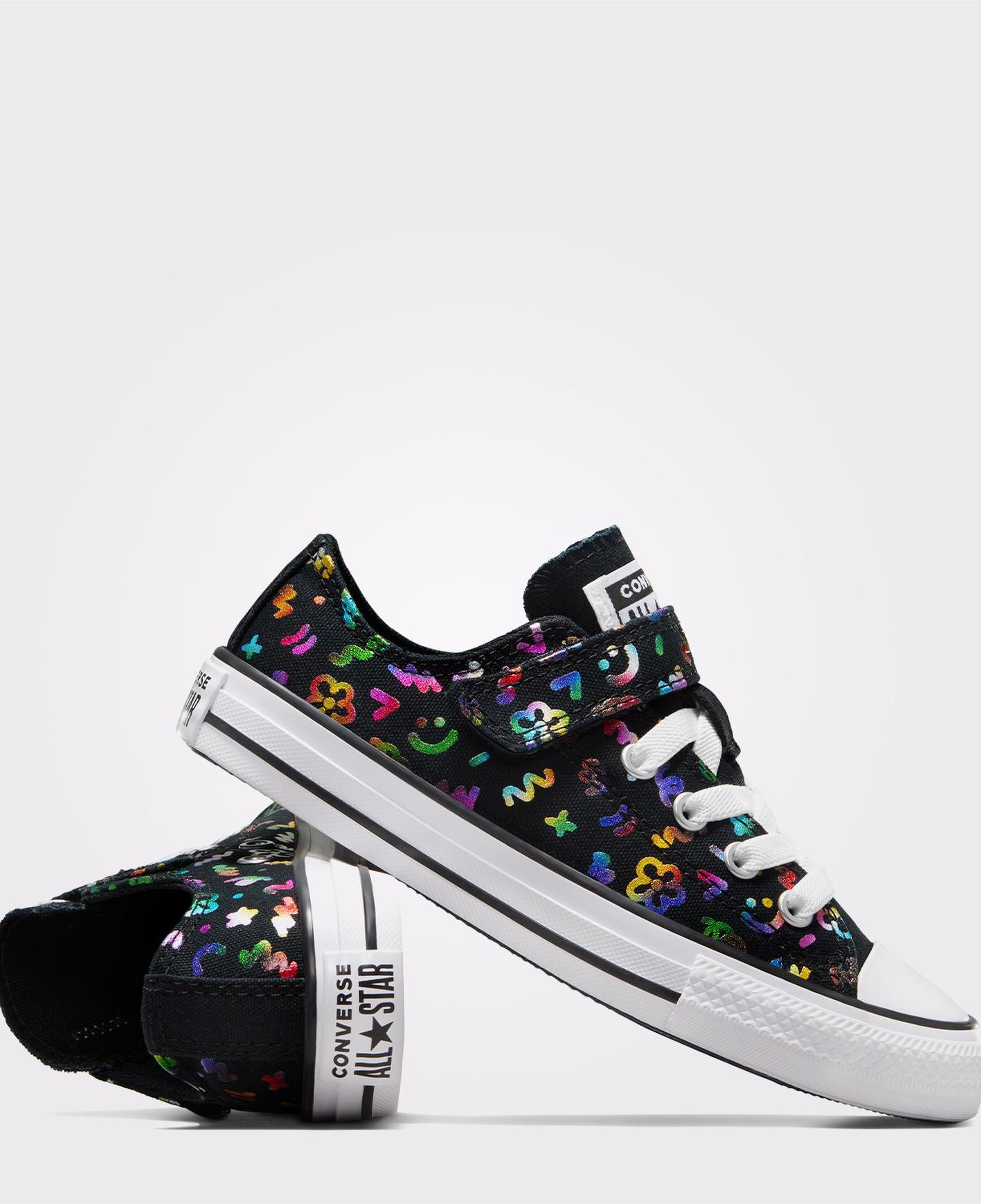 Converse Chuck Taylor All Star Doodles Çocuk Siyah Sneaker