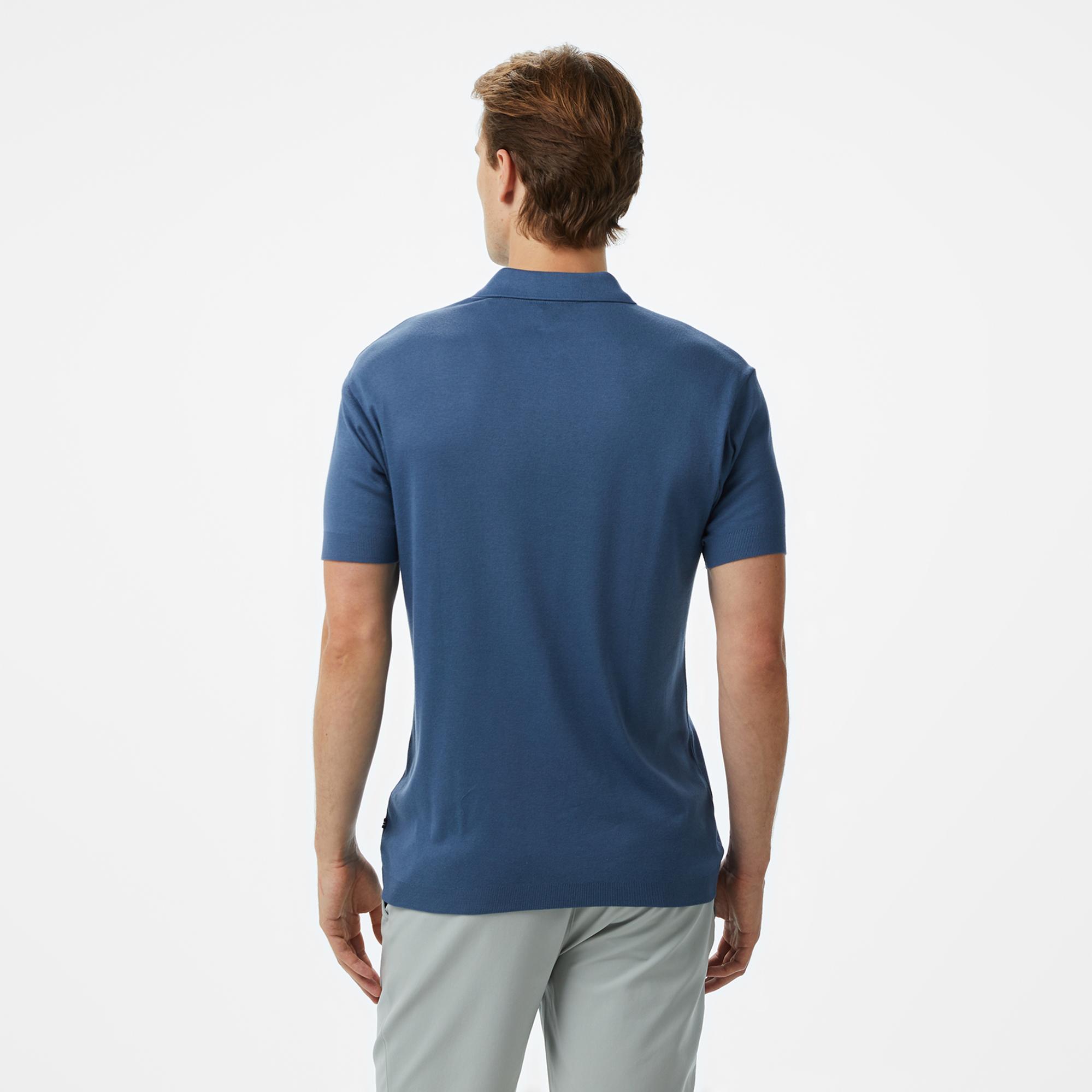 Nautica Erkek Mavi Classic Fit Polo