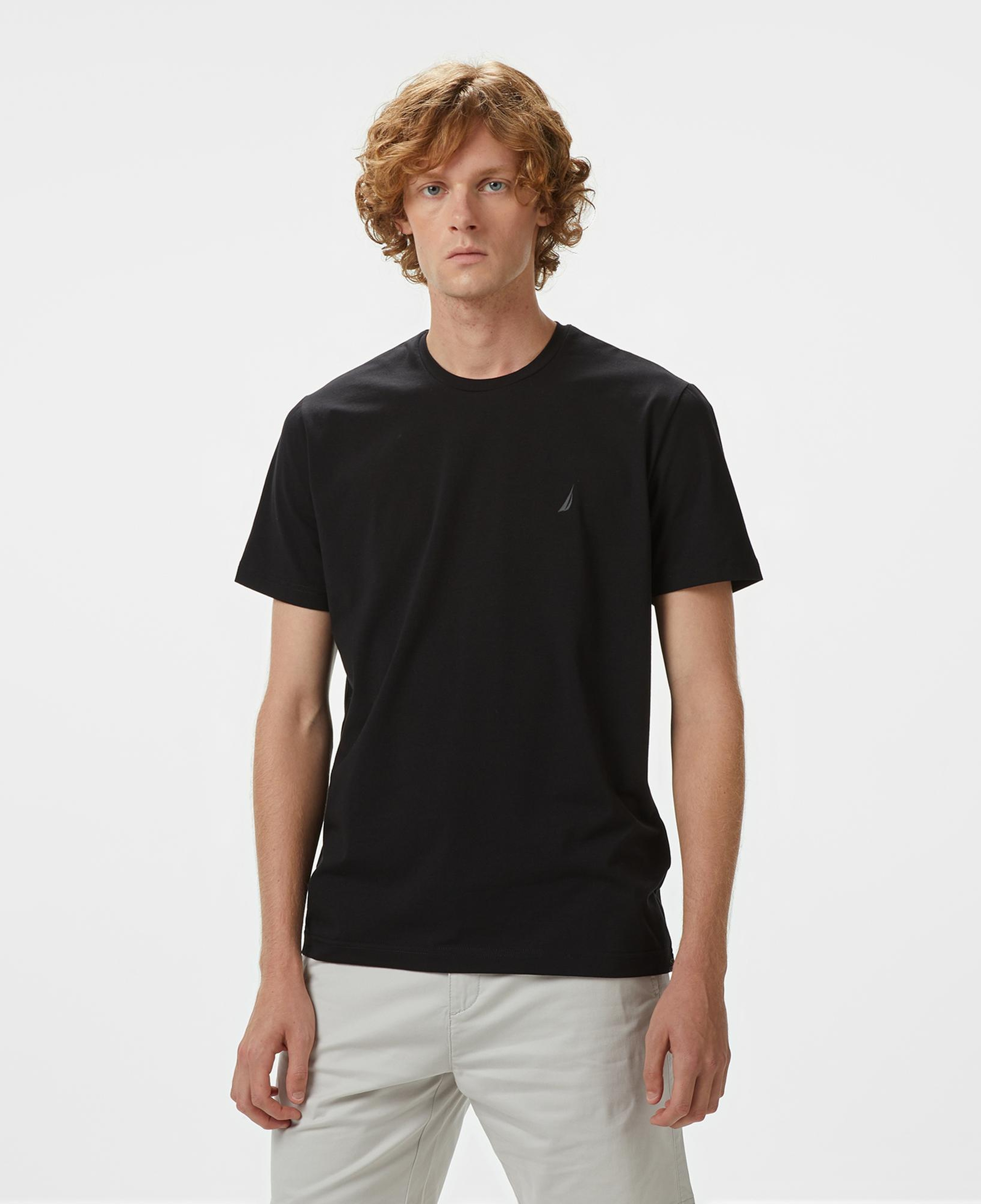 Nautica Erkek Siyah Classic Fit T-Shirt