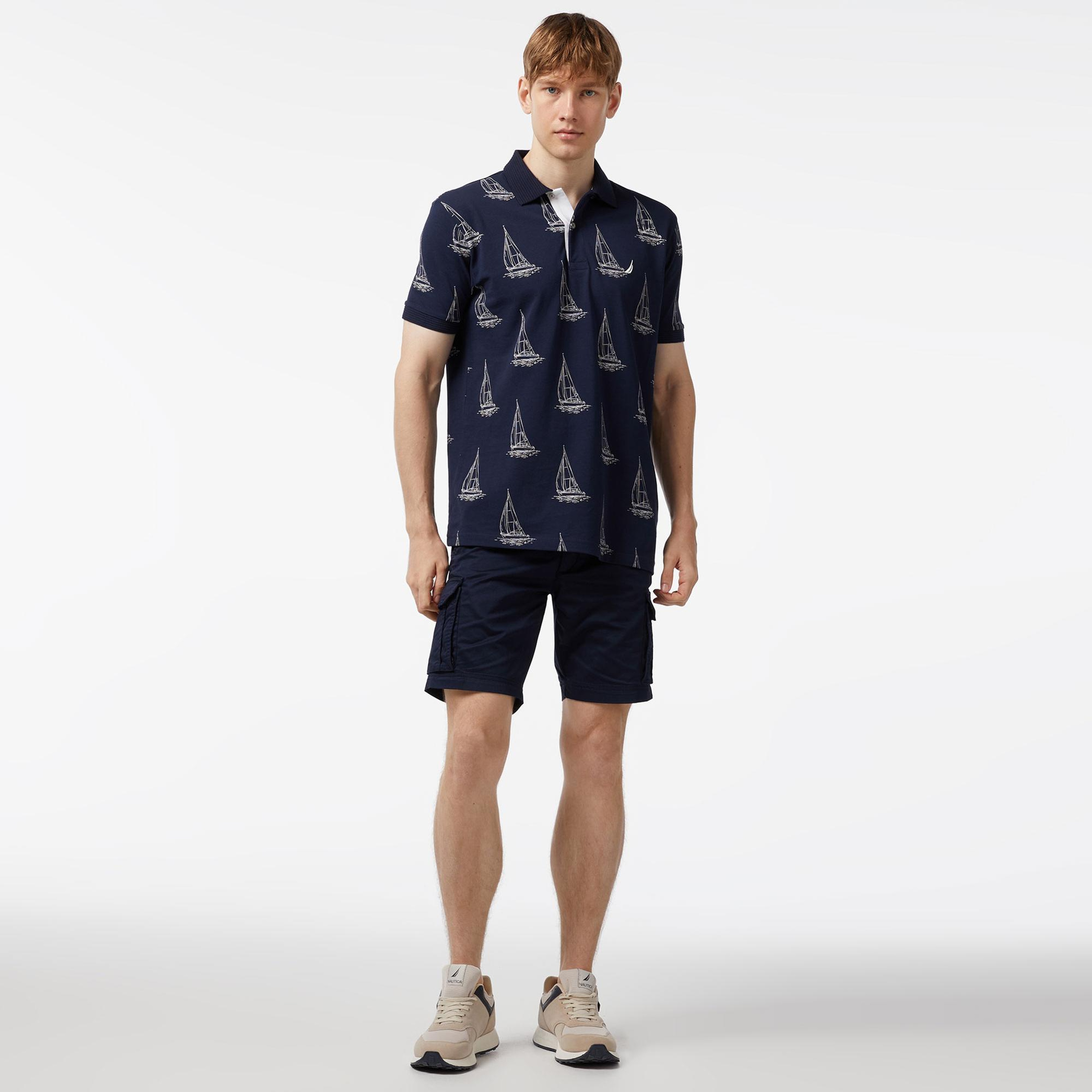 Nautica Erkek Lacivert Regular Fit Şort