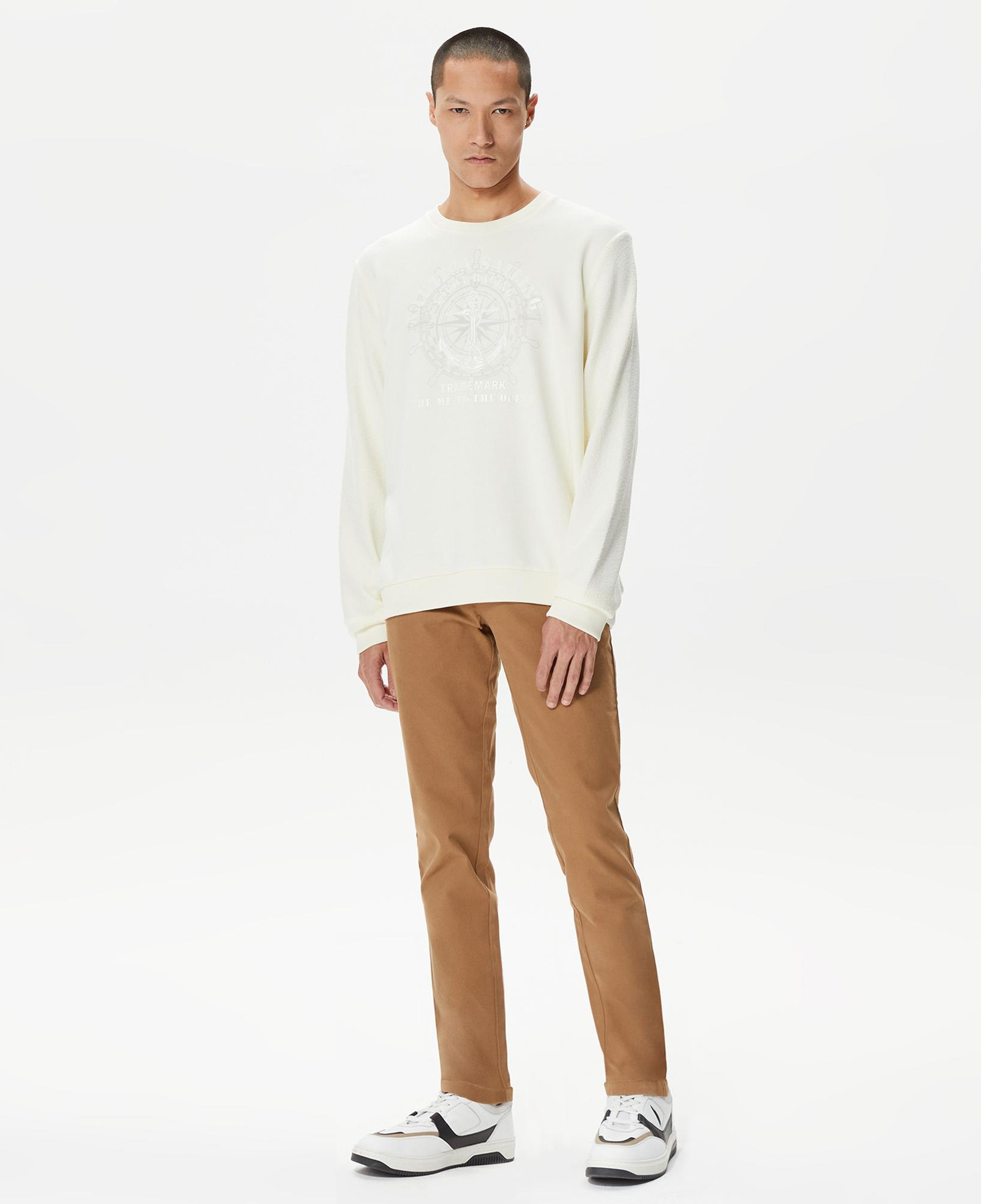 Nautica Erkek Bej Slim Fit Pantolon