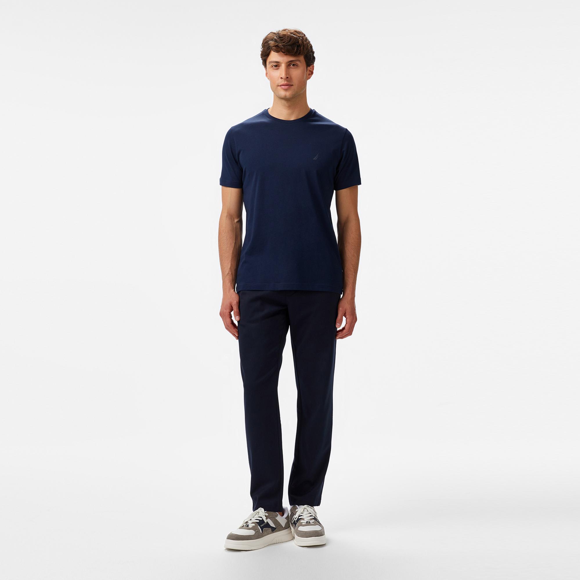 Nautica Erkek Lacivert Regular Fit T-Shirt