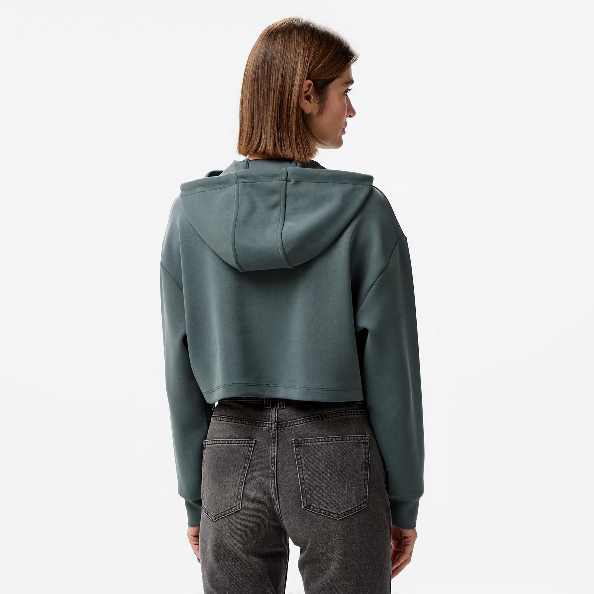 Nautica Kadın Yeşil Regular Fit Sweatshirt