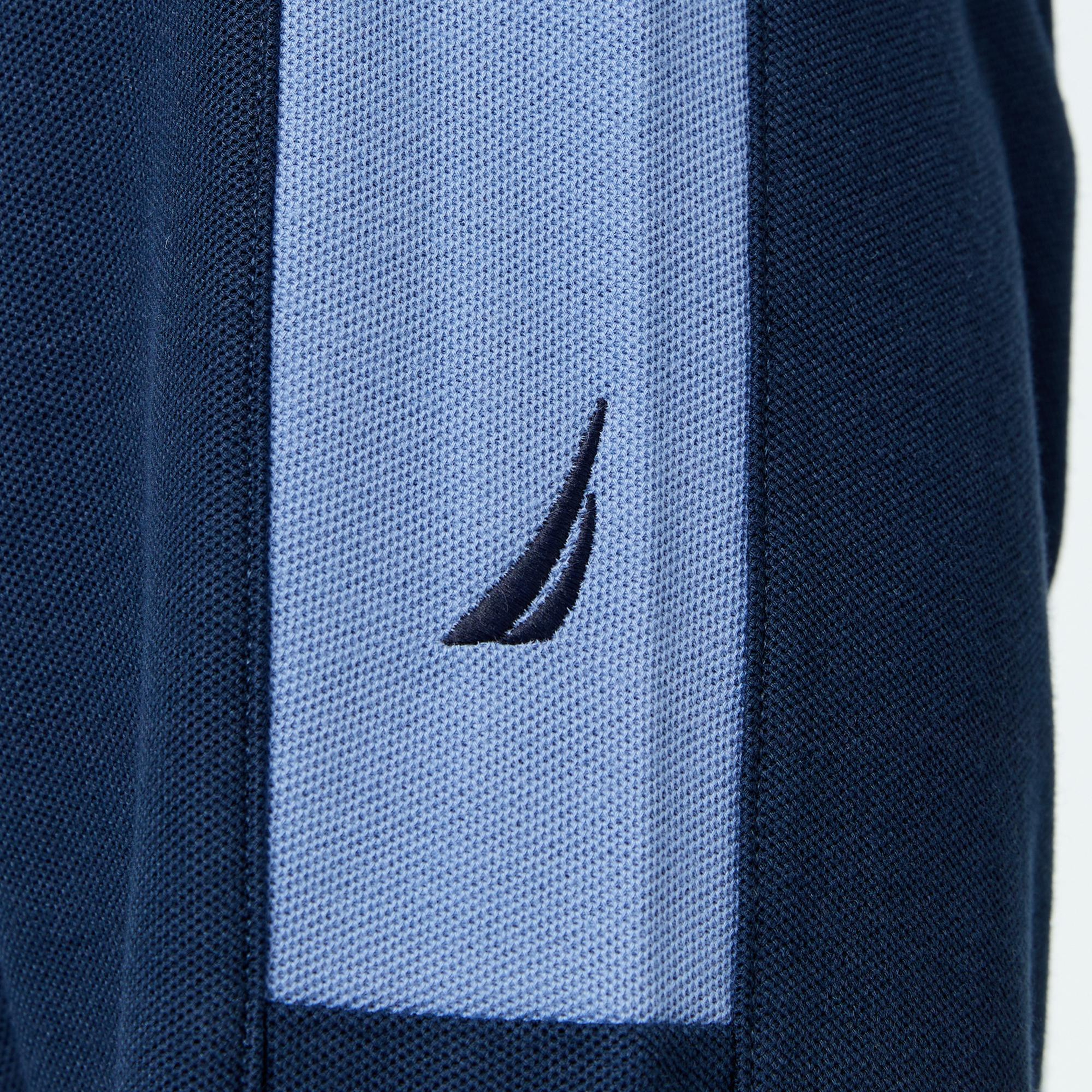 Nautica Erkek Lacivert Uzun Kollu Polo Yaka T-Shirt