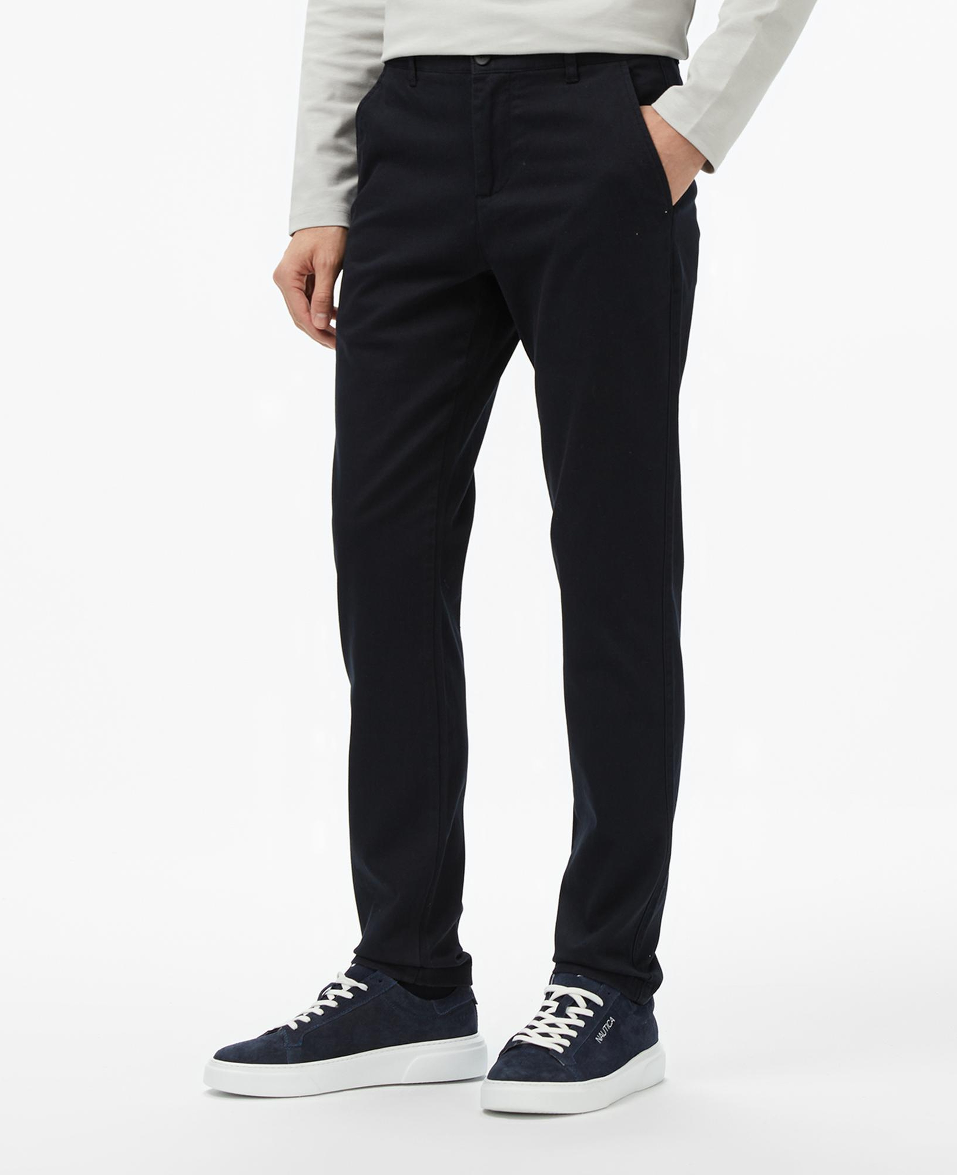 Nautica Erkek Siyah Slim Fit Pantolon