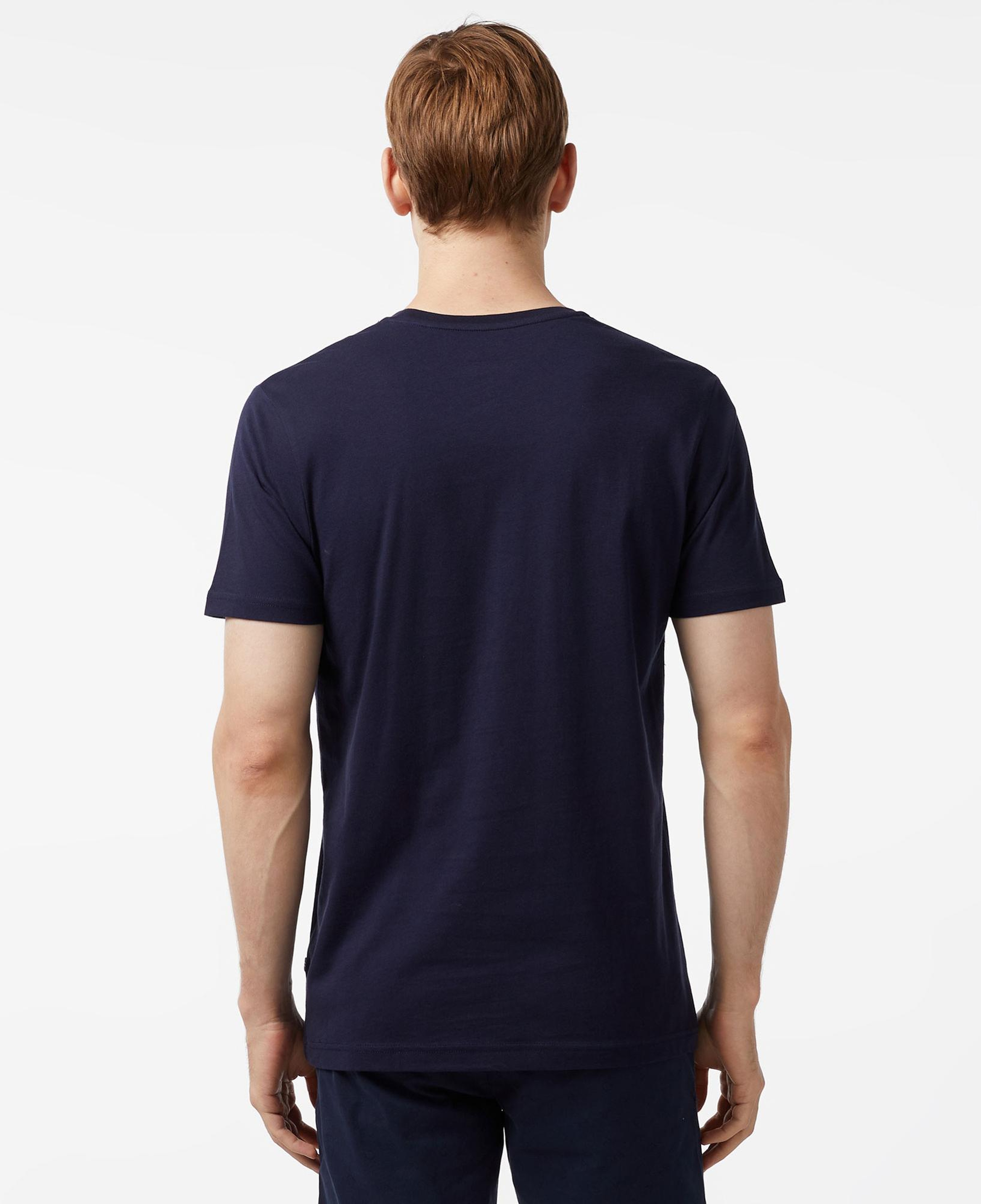 Nautica Erkek Lacivert Standart Fit Kısa Kollu Baskılı T-Shirt