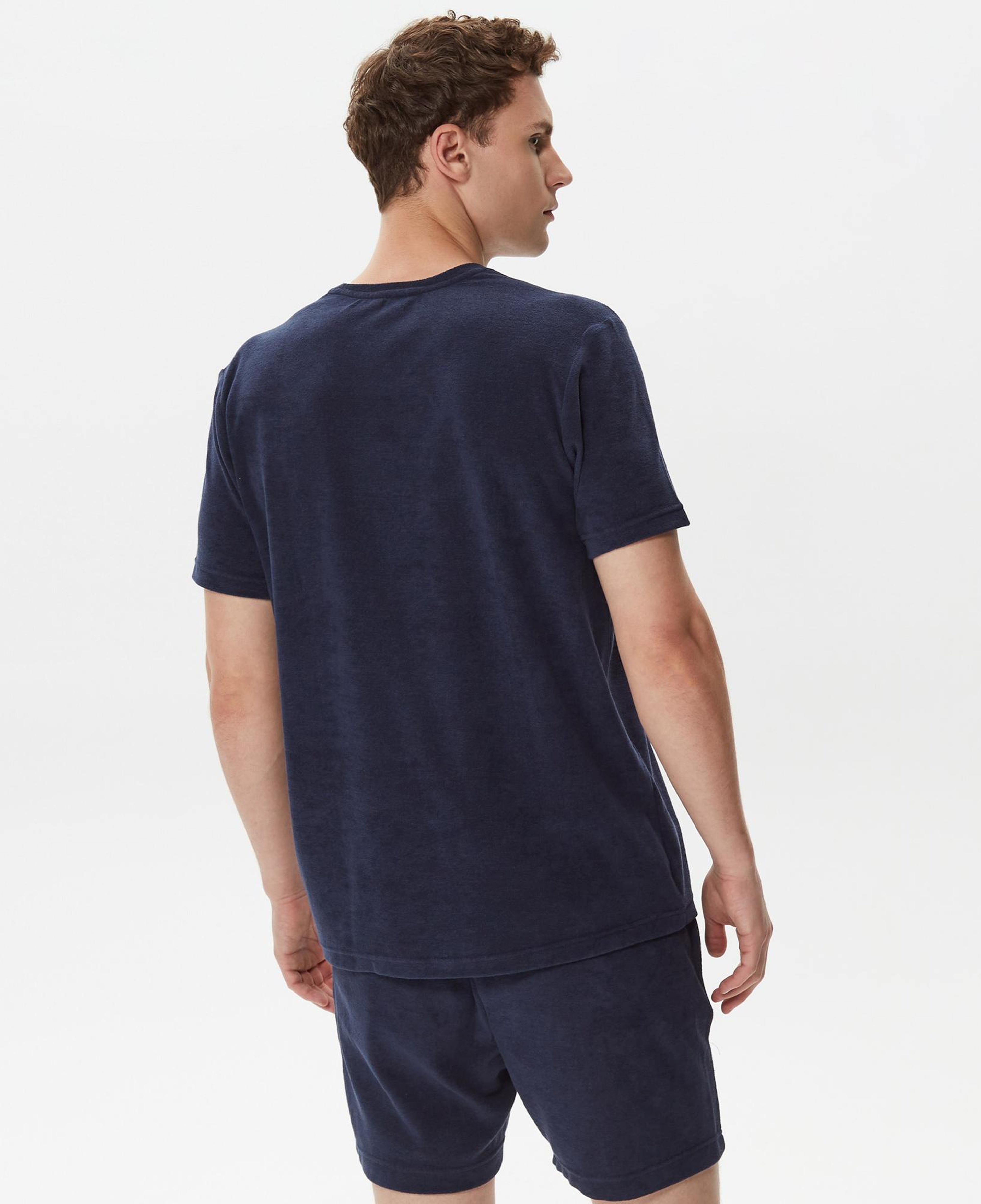 Nautica Erkek Lacivert Standart Fit T-Shirt