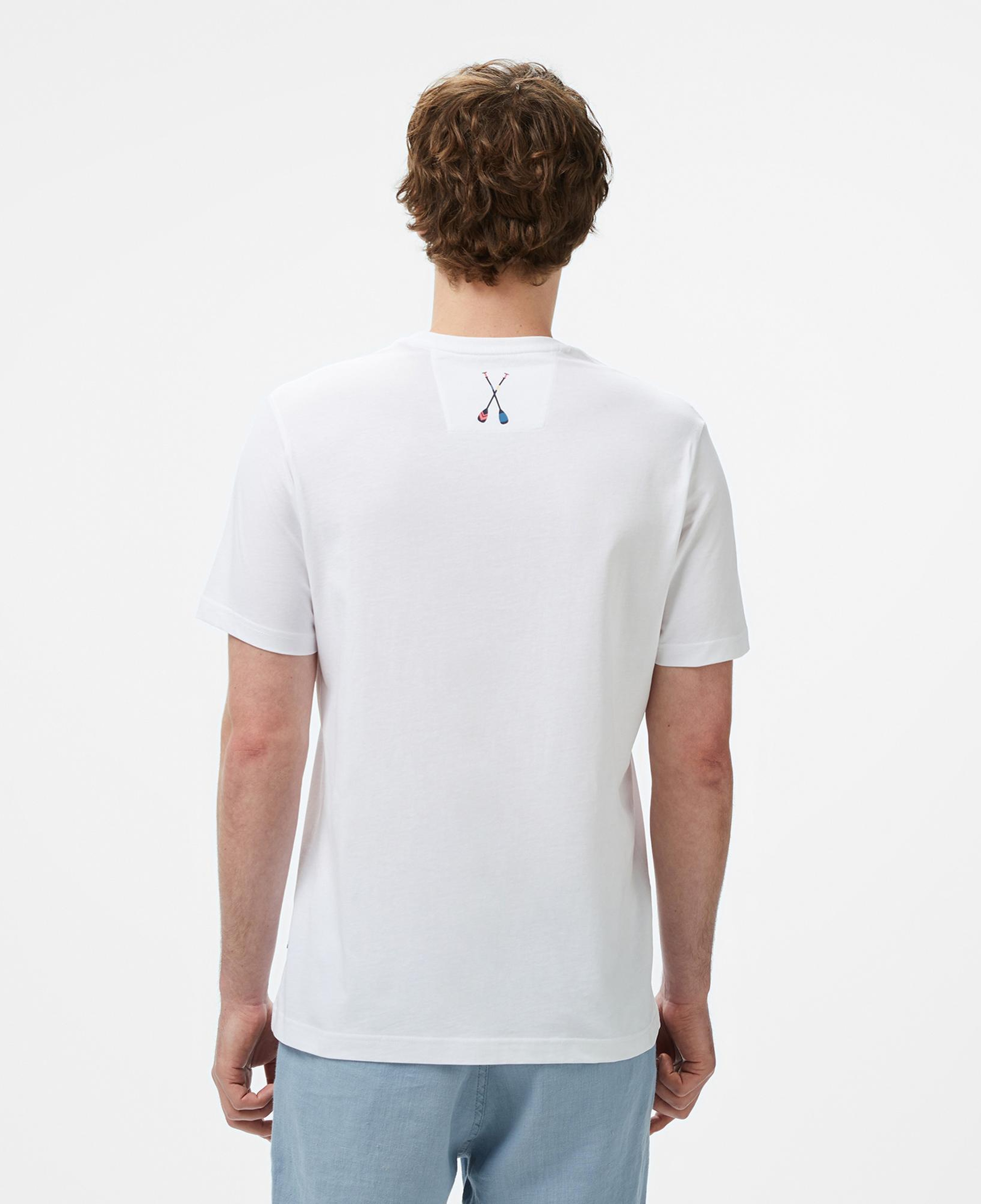 Nautica Erkek Beyaz Regular Fit T-Shirt