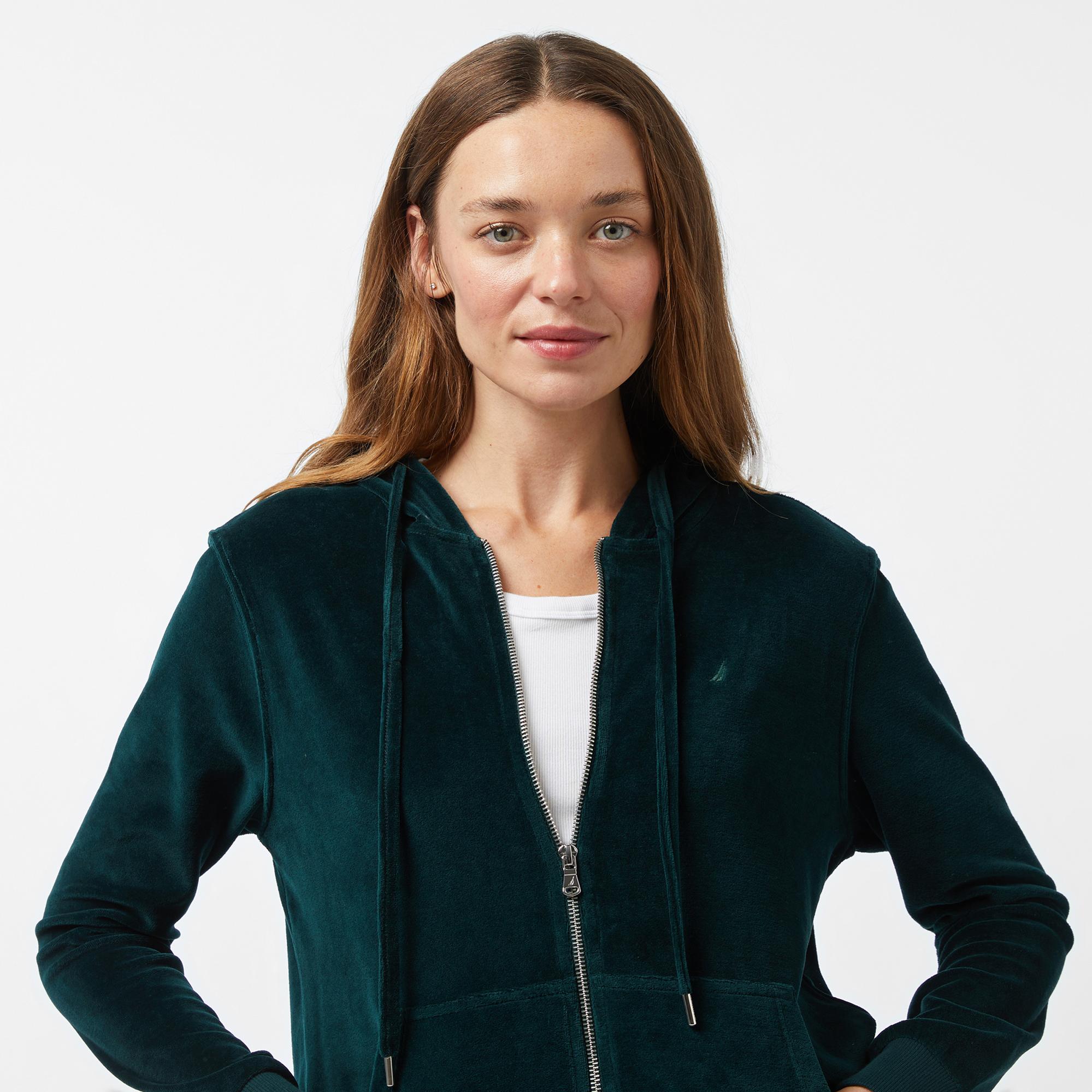 Nautica Kadın Yeşil Regular Fit Sweatshirt