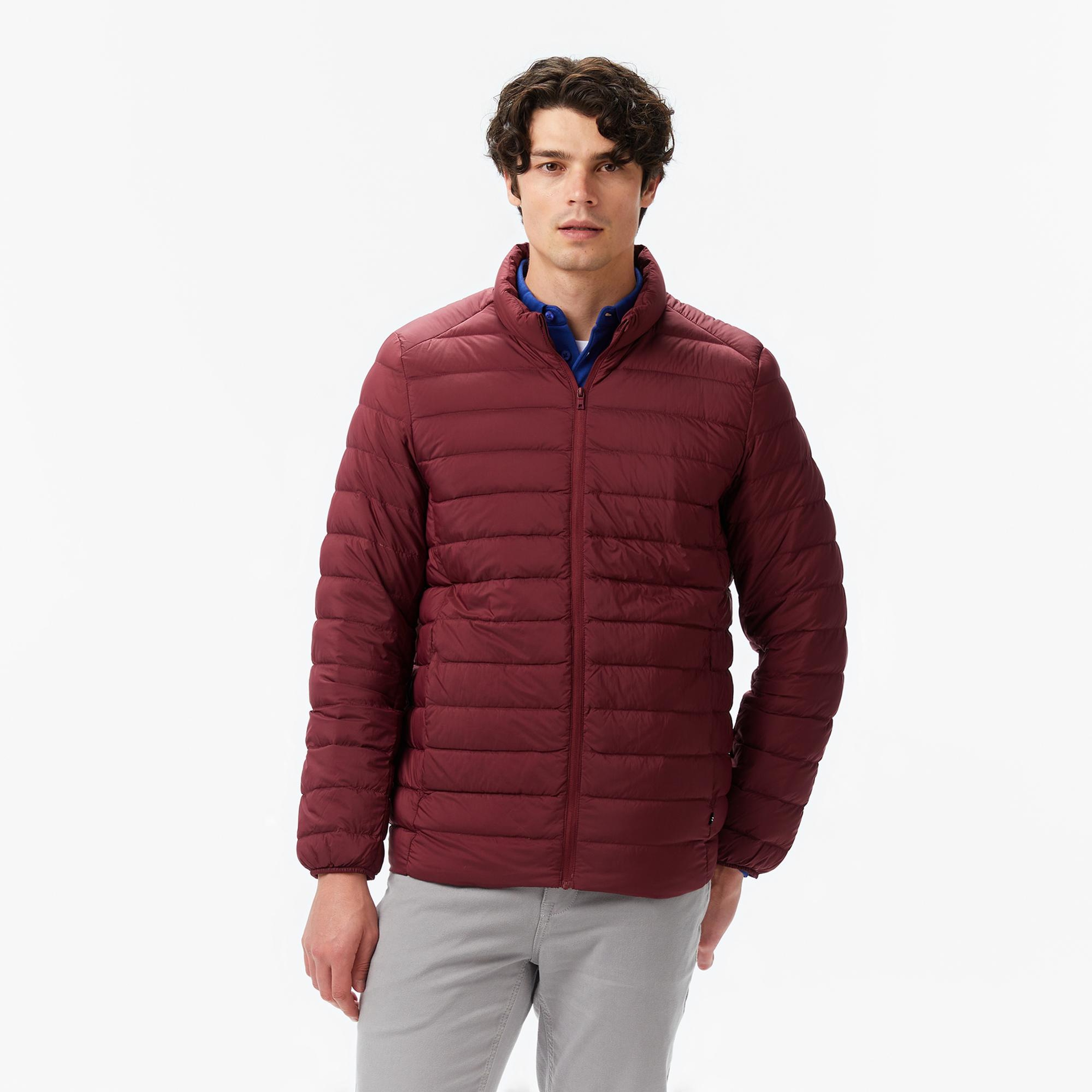 Nautica Erkek Bordo Regular Fit Mont