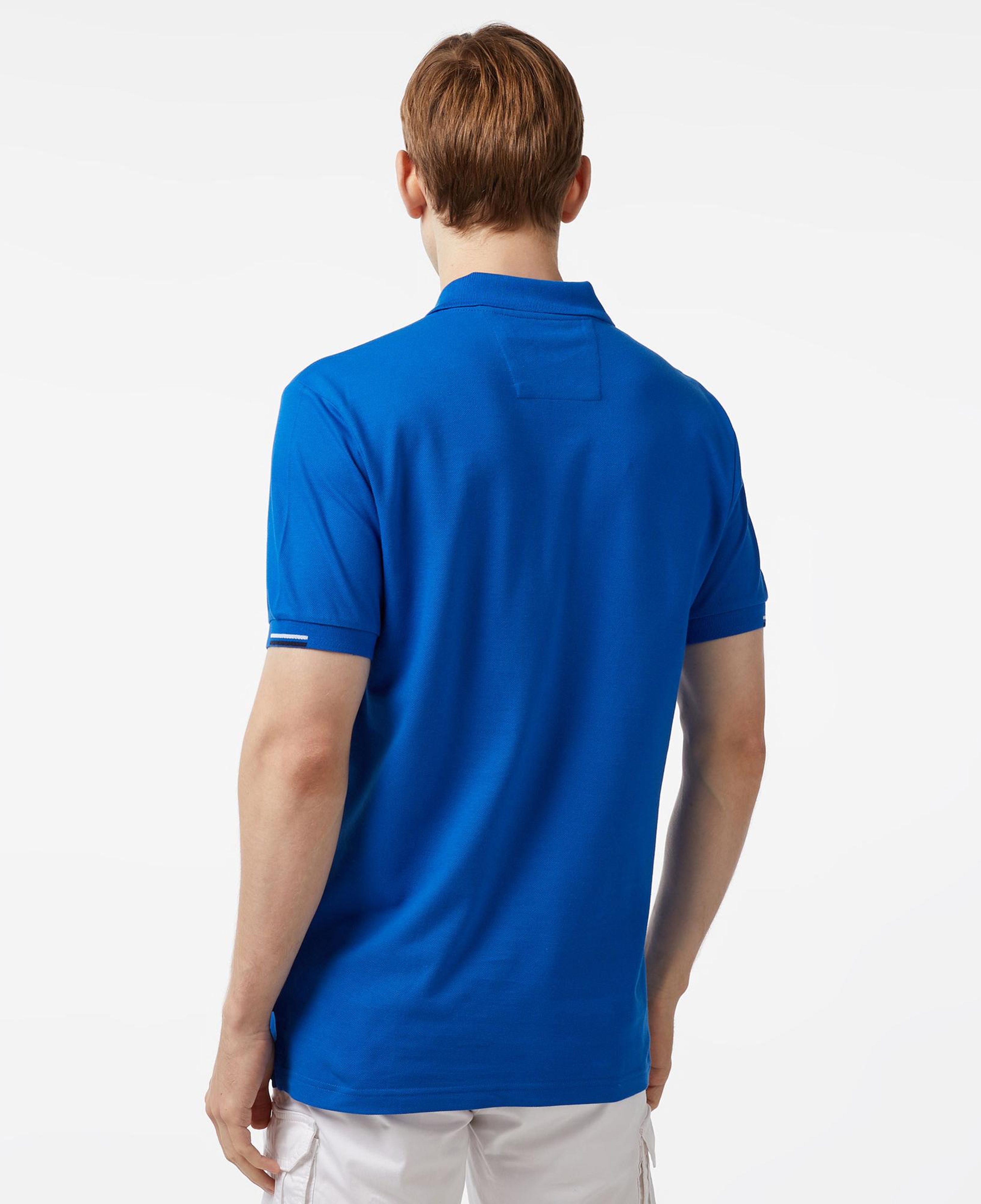 Nautica Erkek Mavi Classic Fit Kısa Kollu Polo