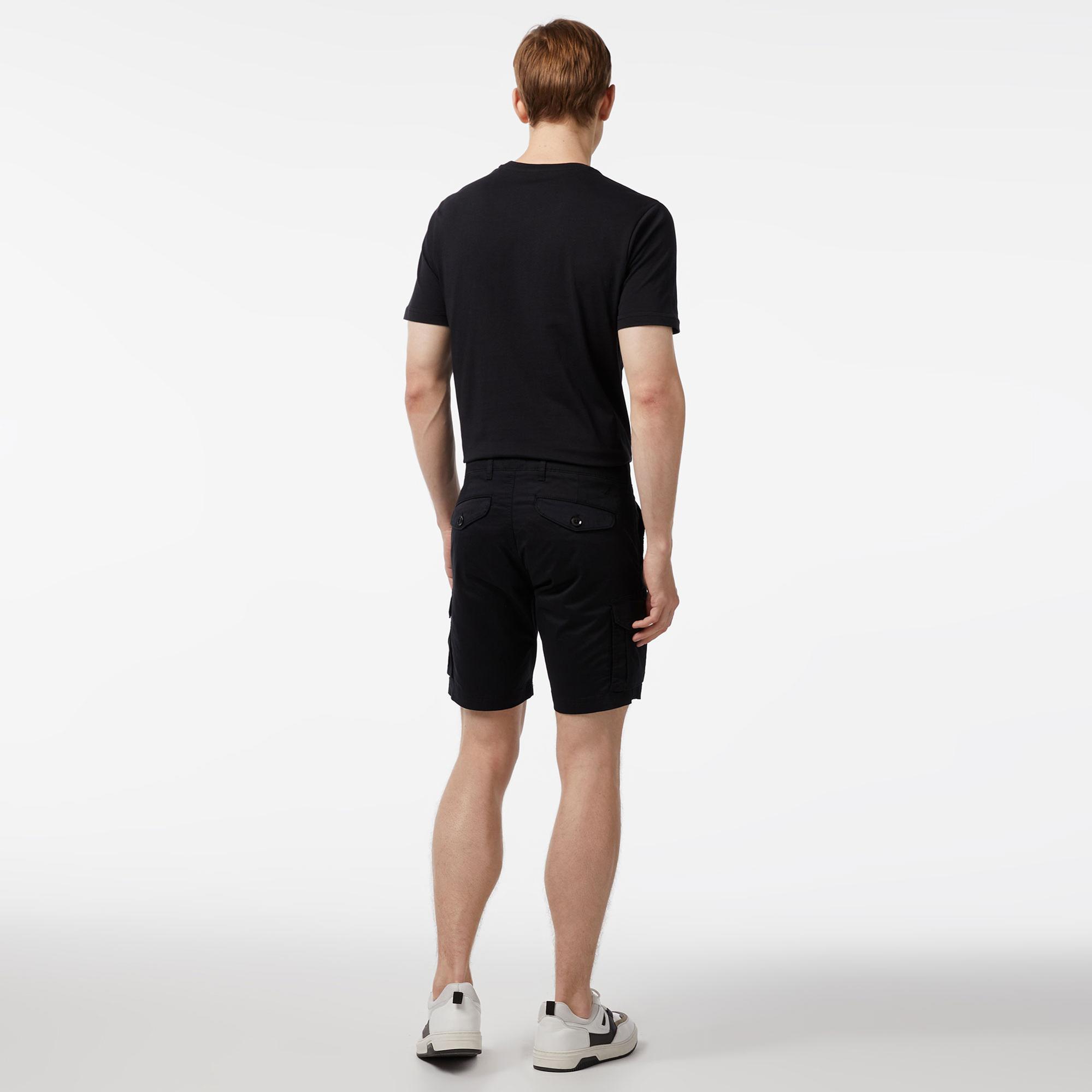 Nautica Erkek Siyah Regular Fit Şort