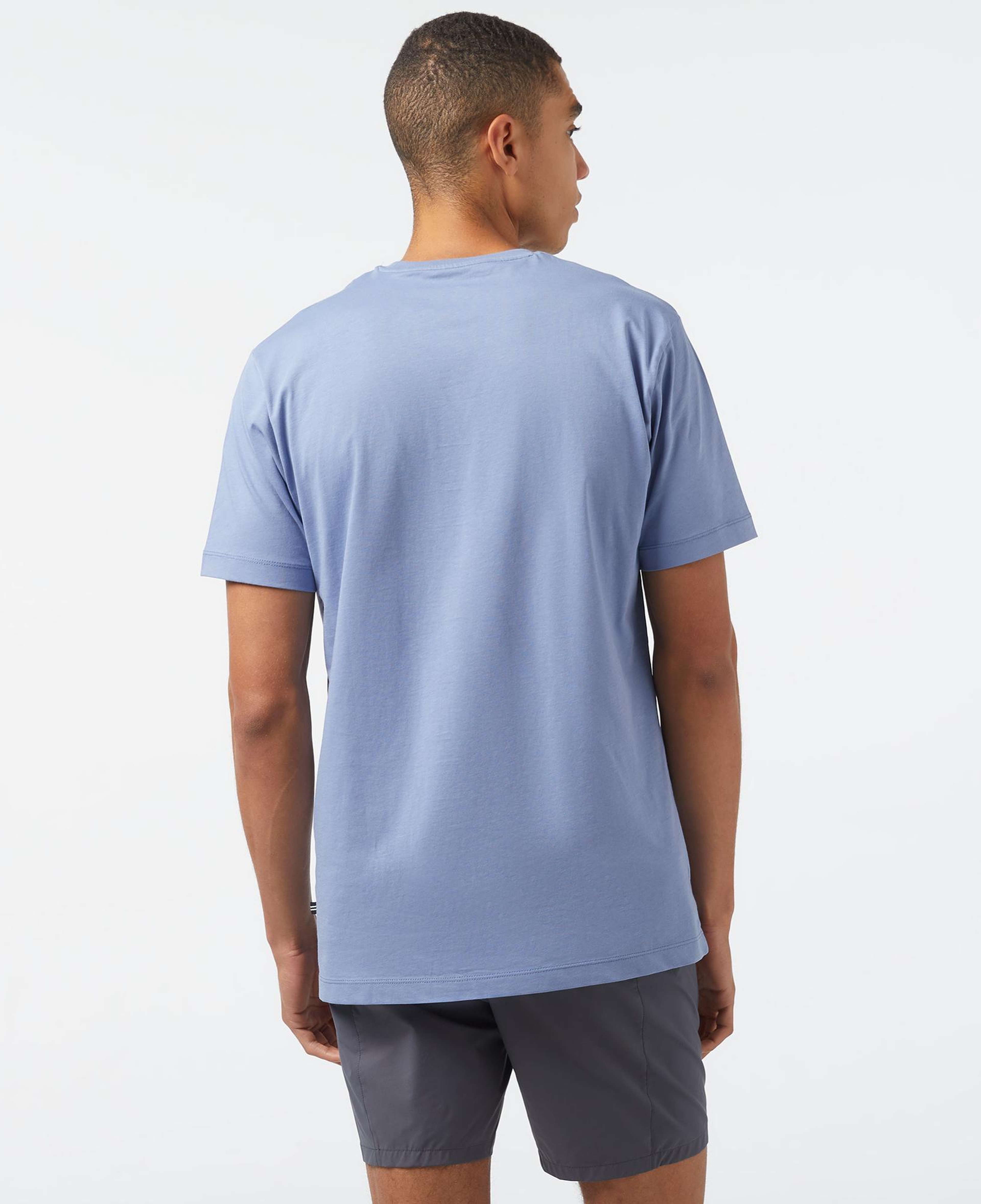 Nautica Erkek Mavi Standart Fit T-Shirt