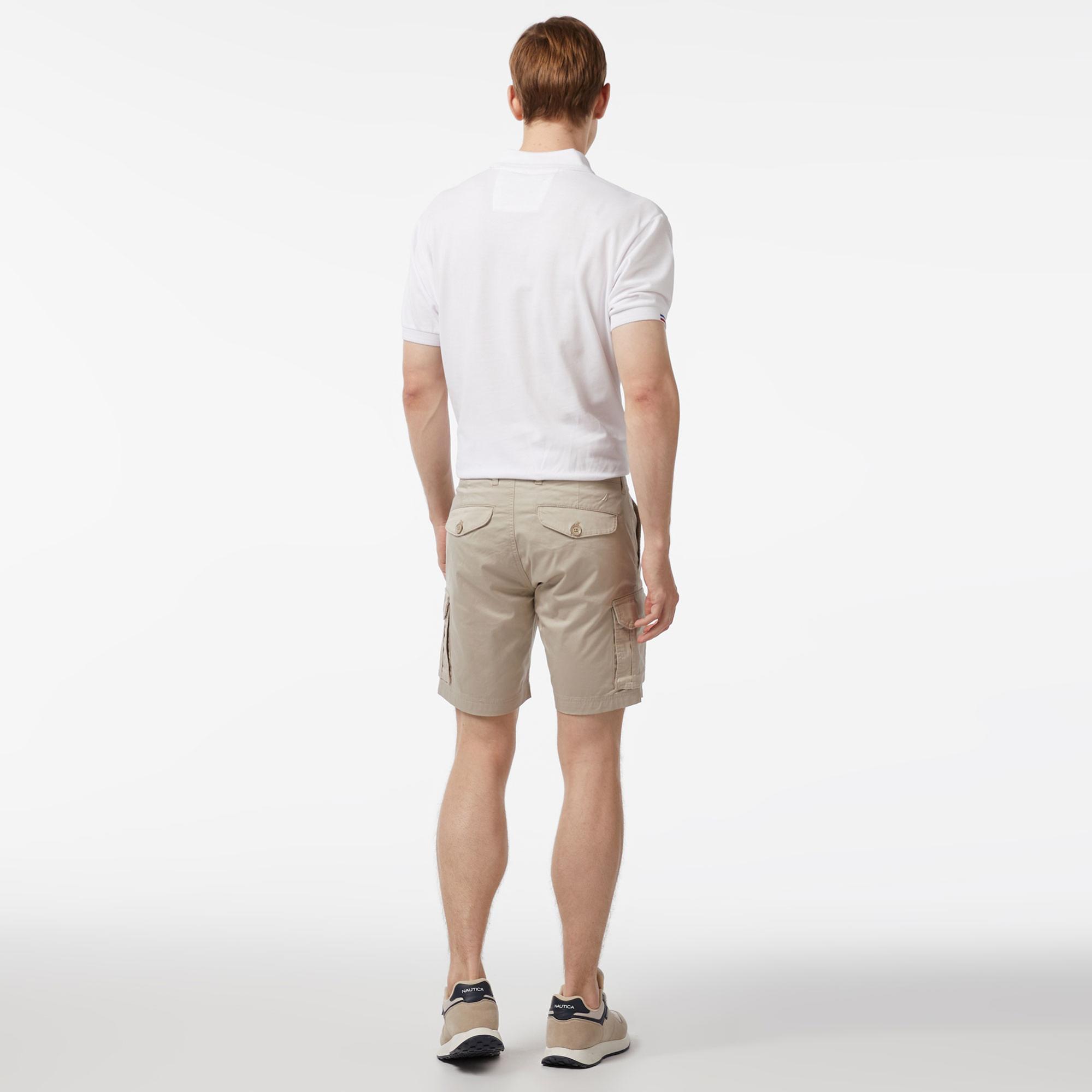 Nautica Erkek Bej Regular Fit Şort