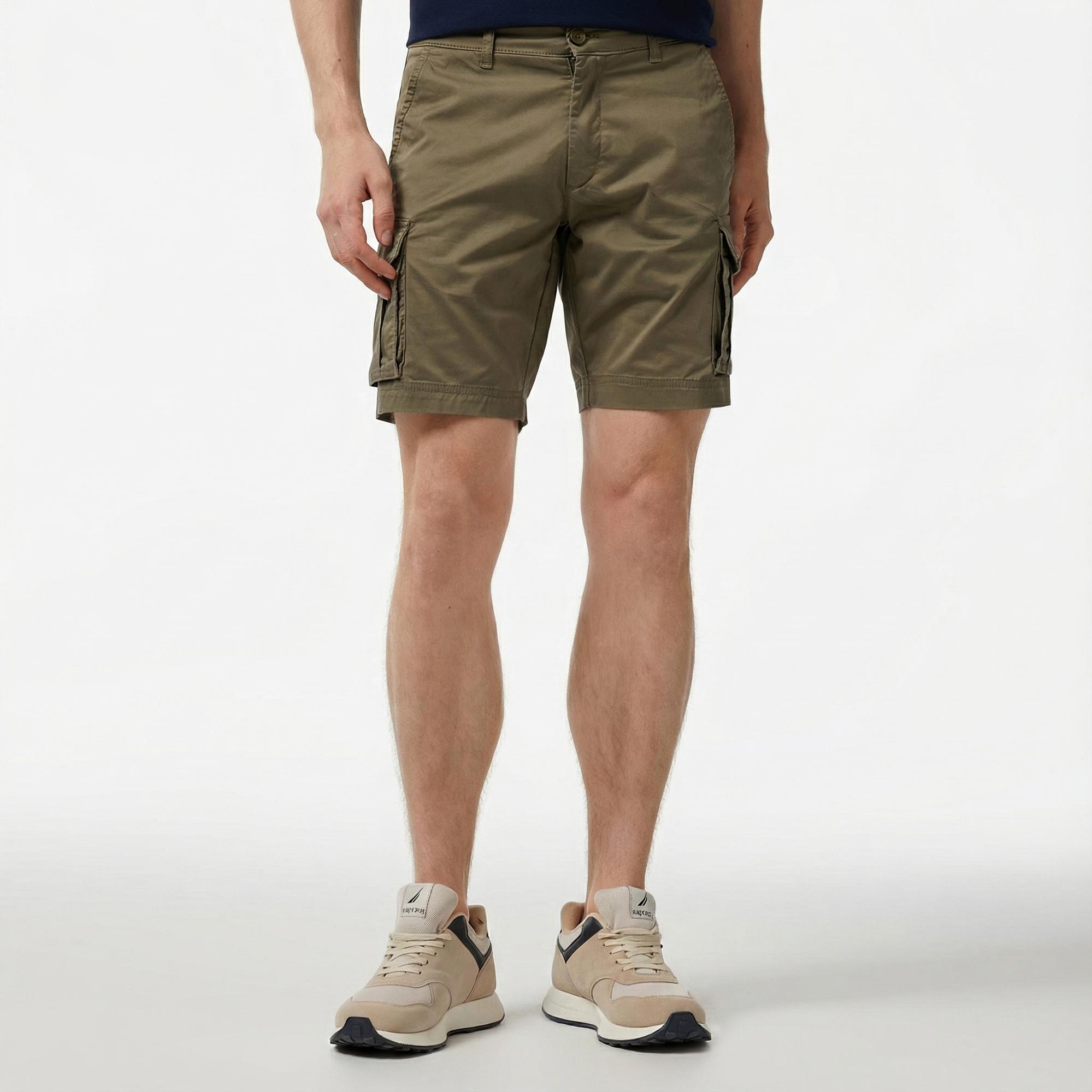 Nautica Erkek Yeşil Regular Fit Şort