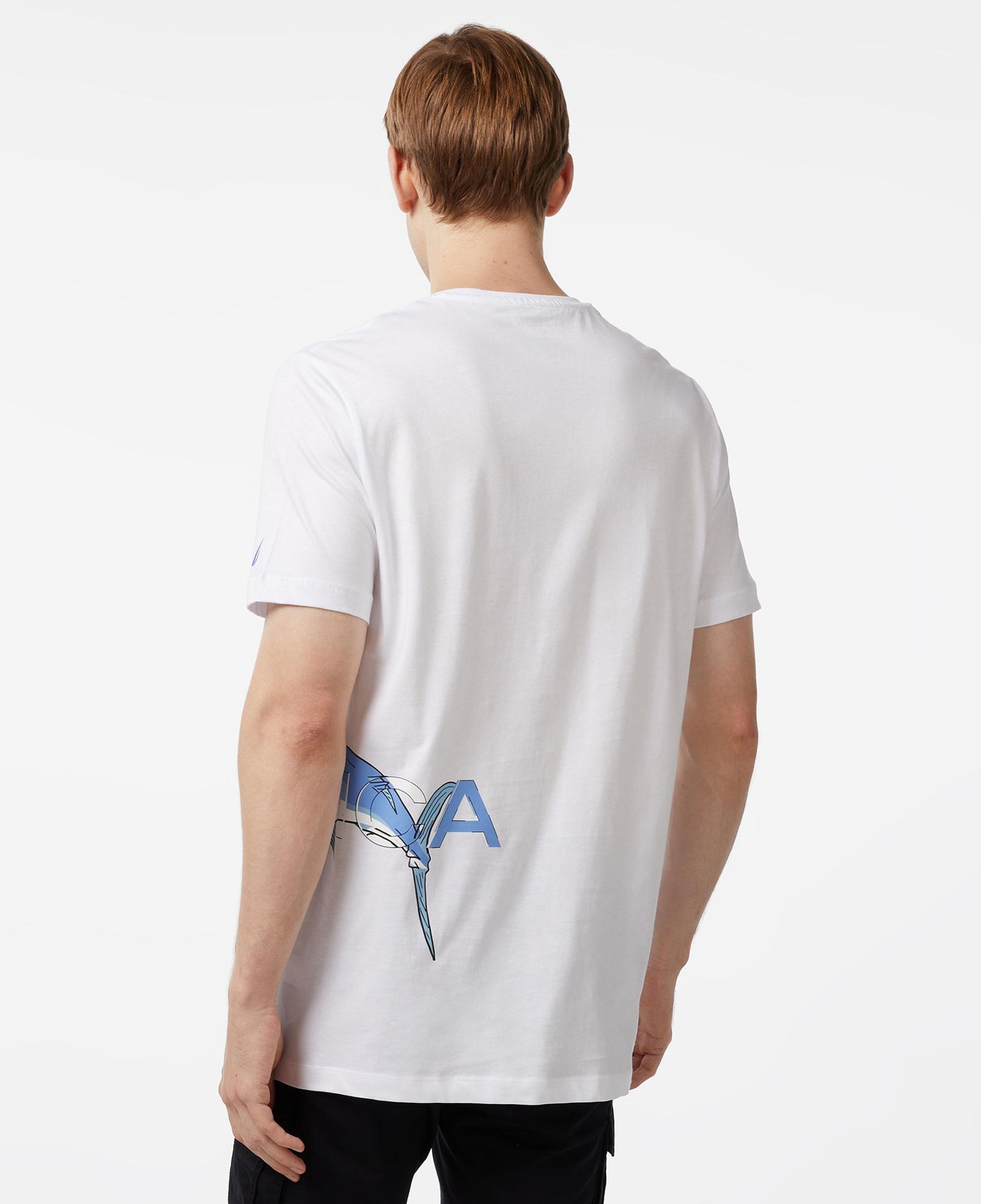 Nautica Erkek Beyaz Standart Fit T-Shirt