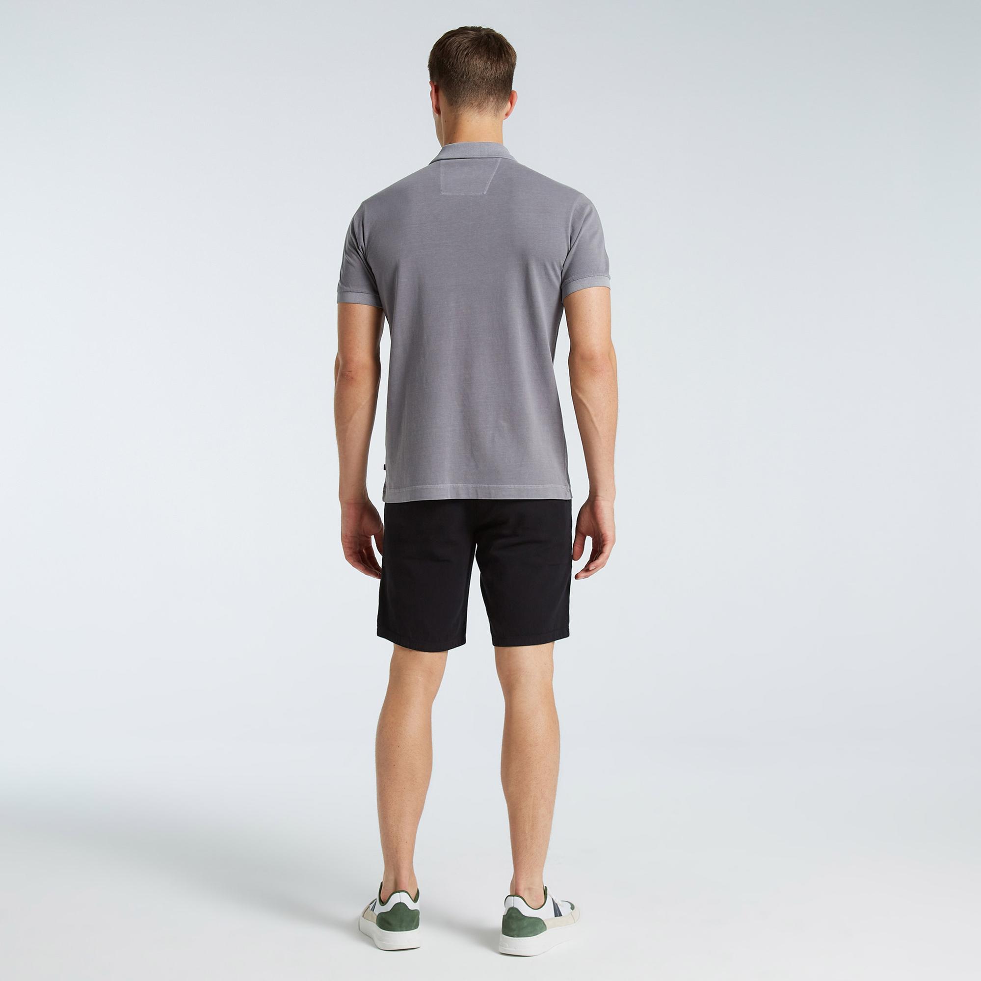 Nautica Erkek Gri Classic Fit Kısa Kollu Polo Yaka T-Shirt