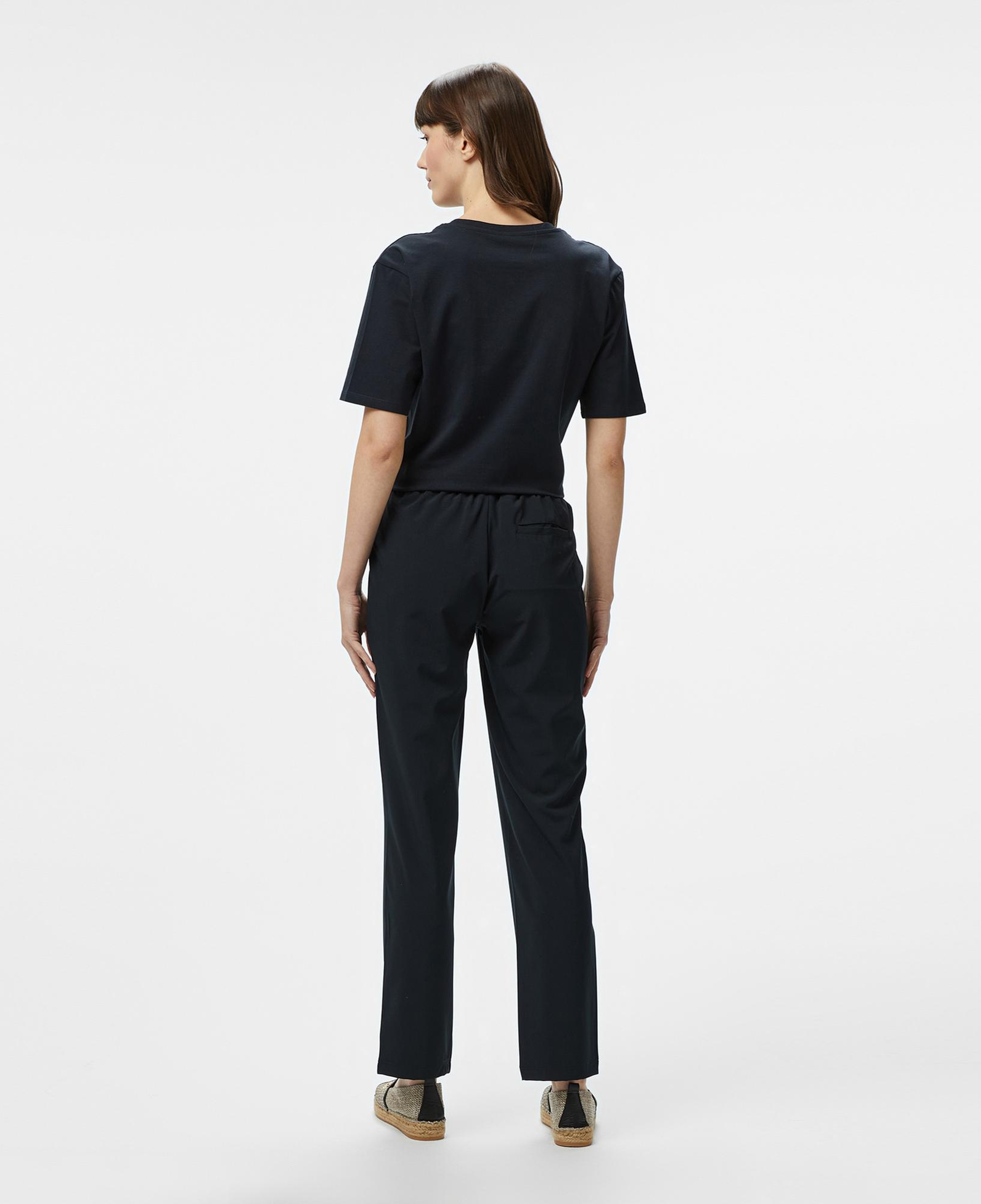 Nautica Kadın Siyah Relaxed Fit Pantolon