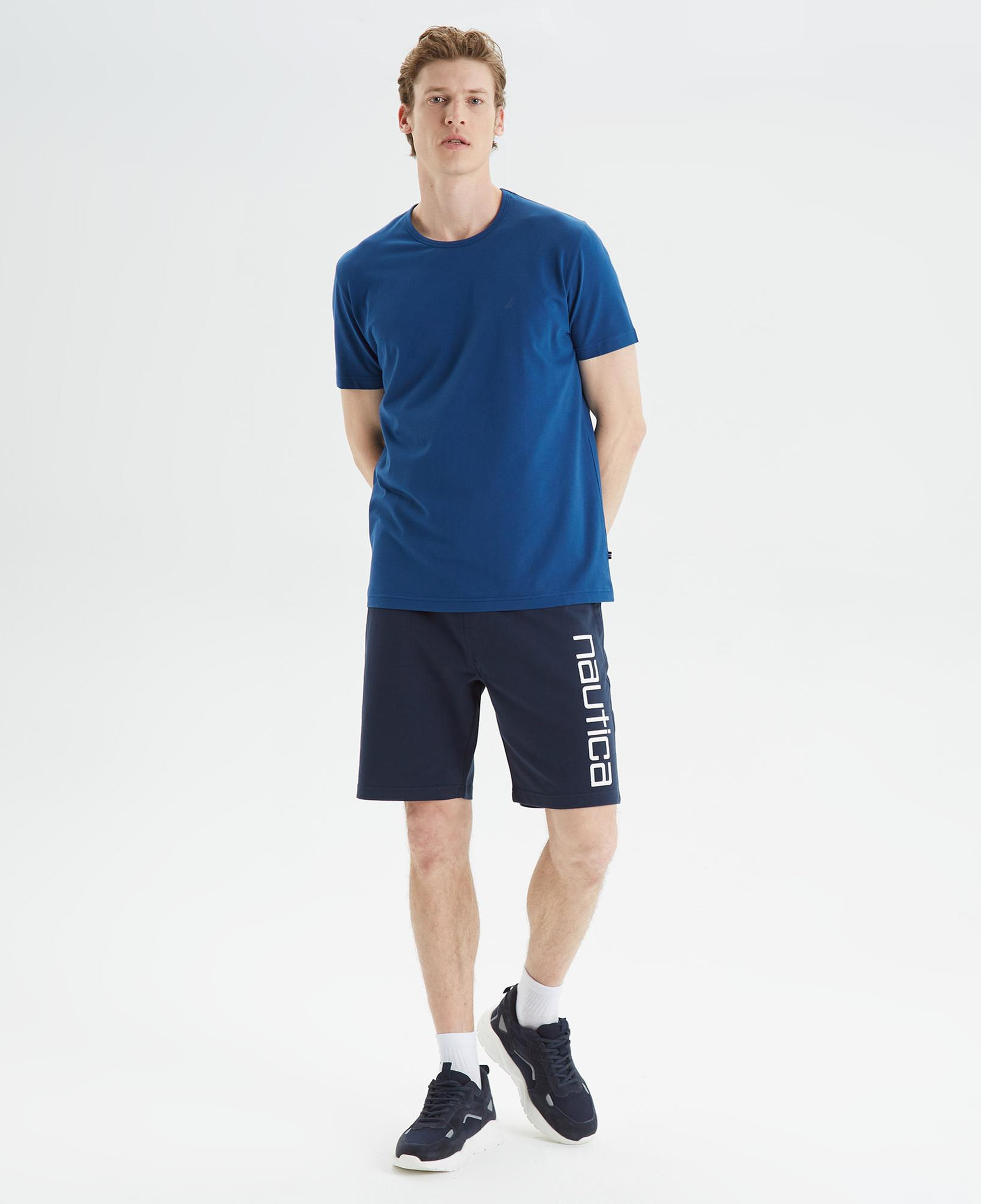 Nautica Erkek Mavi T-Shirt