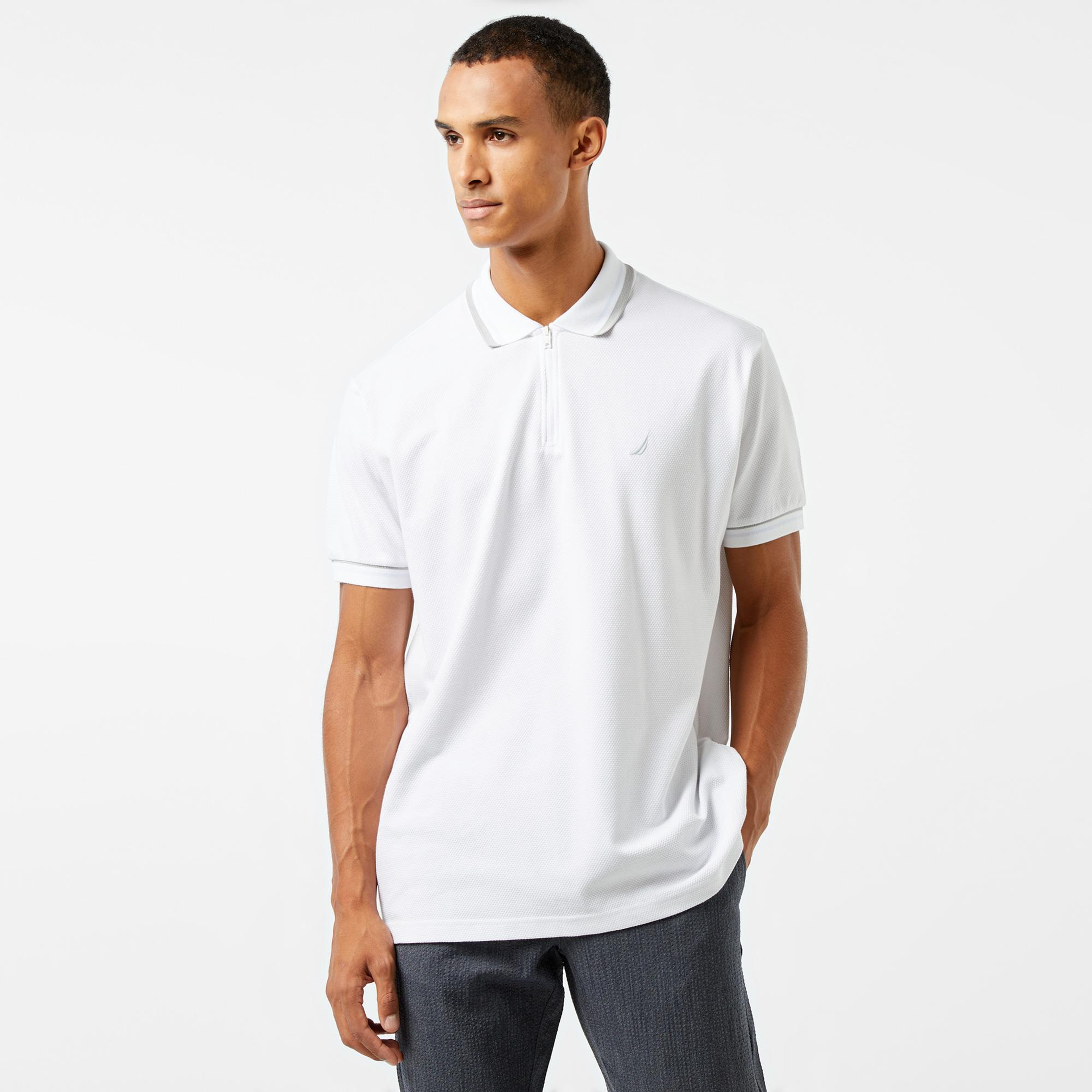 Nautica Erkek Beyaz Polo
