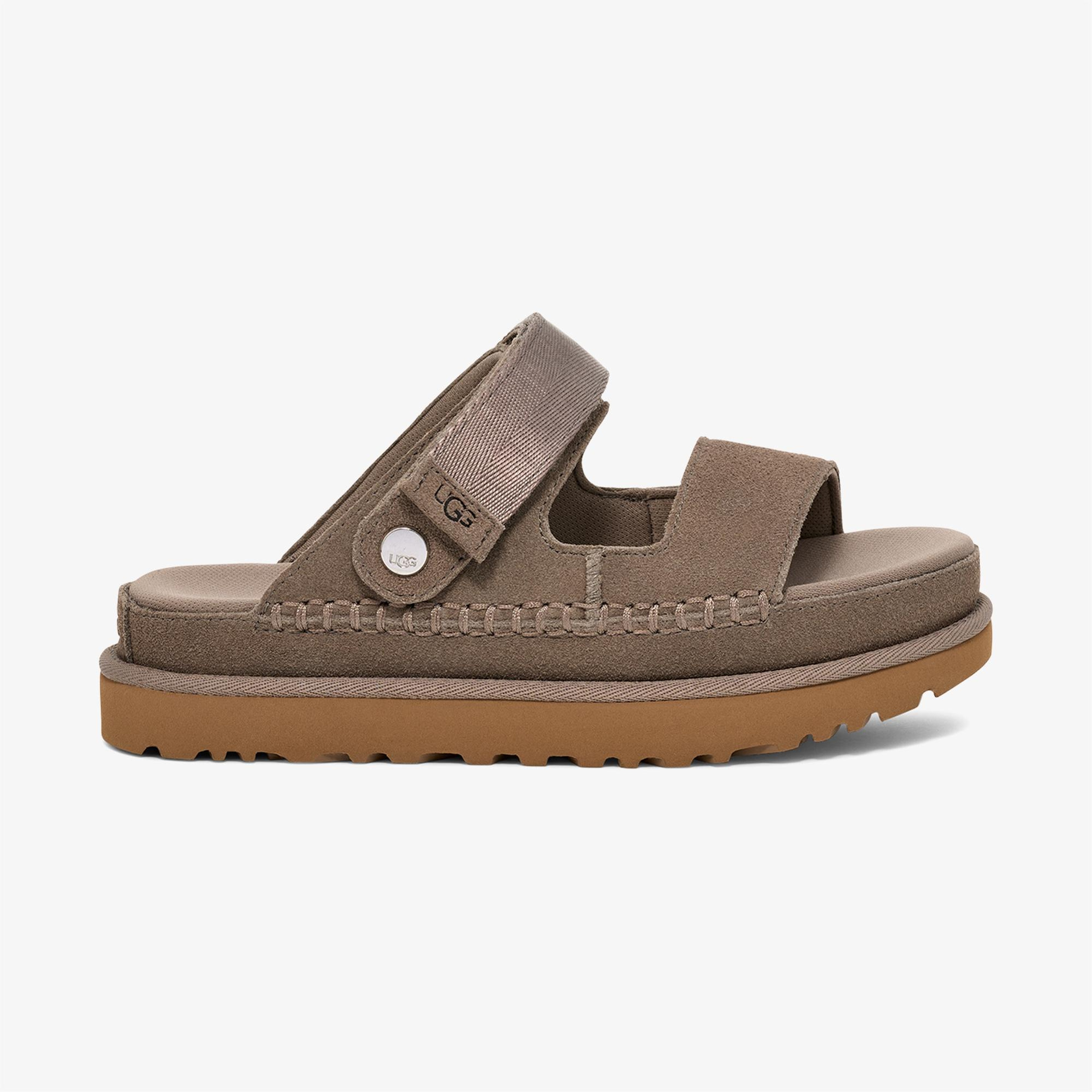 UGG Goldenstar Glide Kadın Koyu Kahverengi Terlik