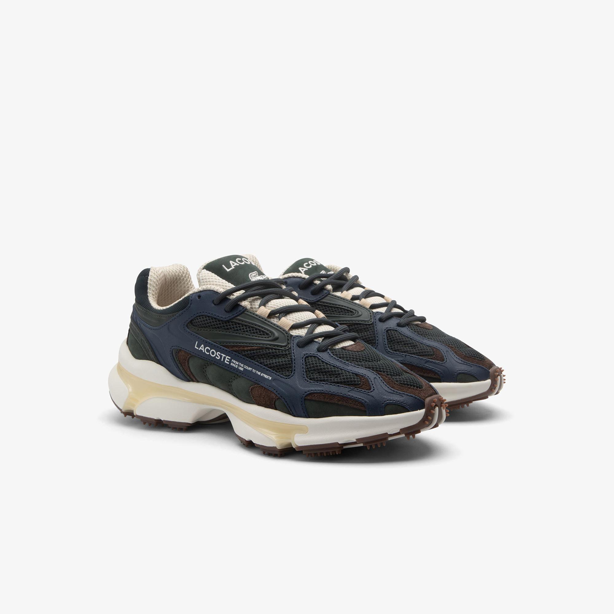 Lacoste L003 2K24 Erkek Koyu Yeşil Sneaker