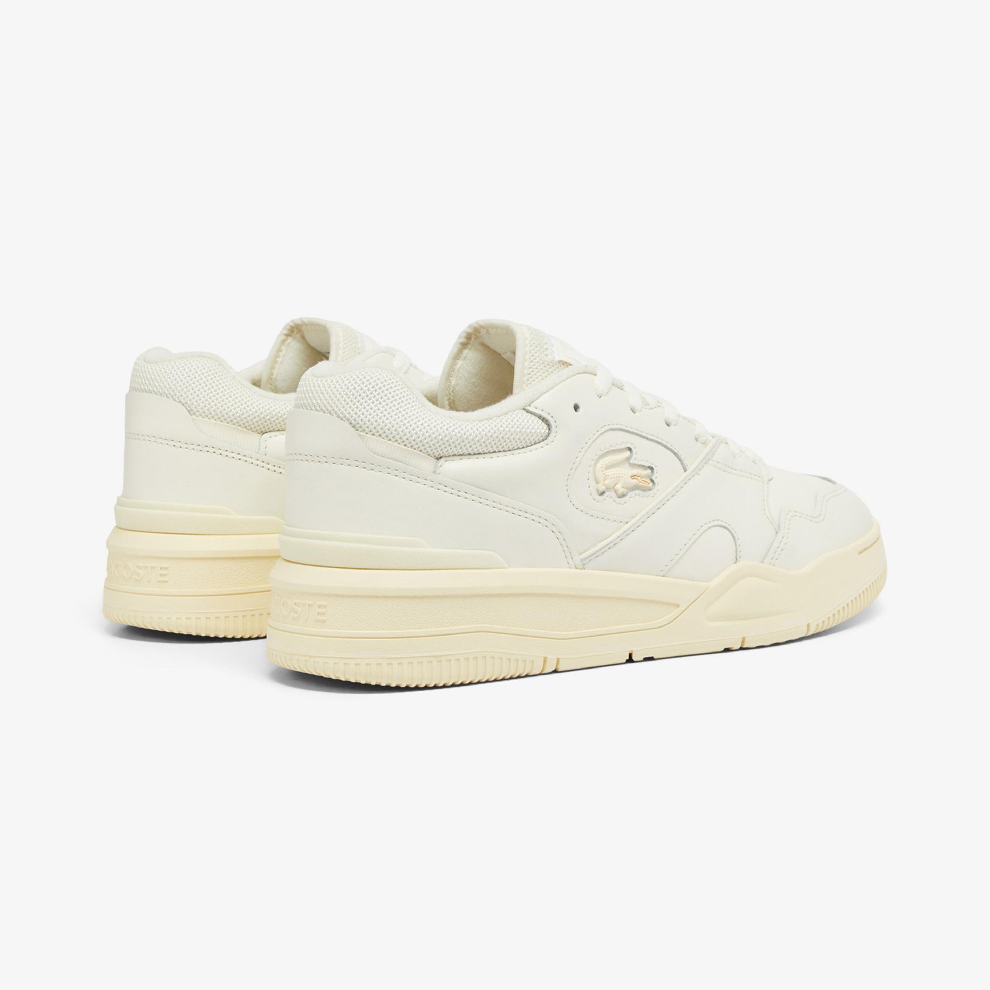 Lacoste Lineshot Erkek Krem Sneaker