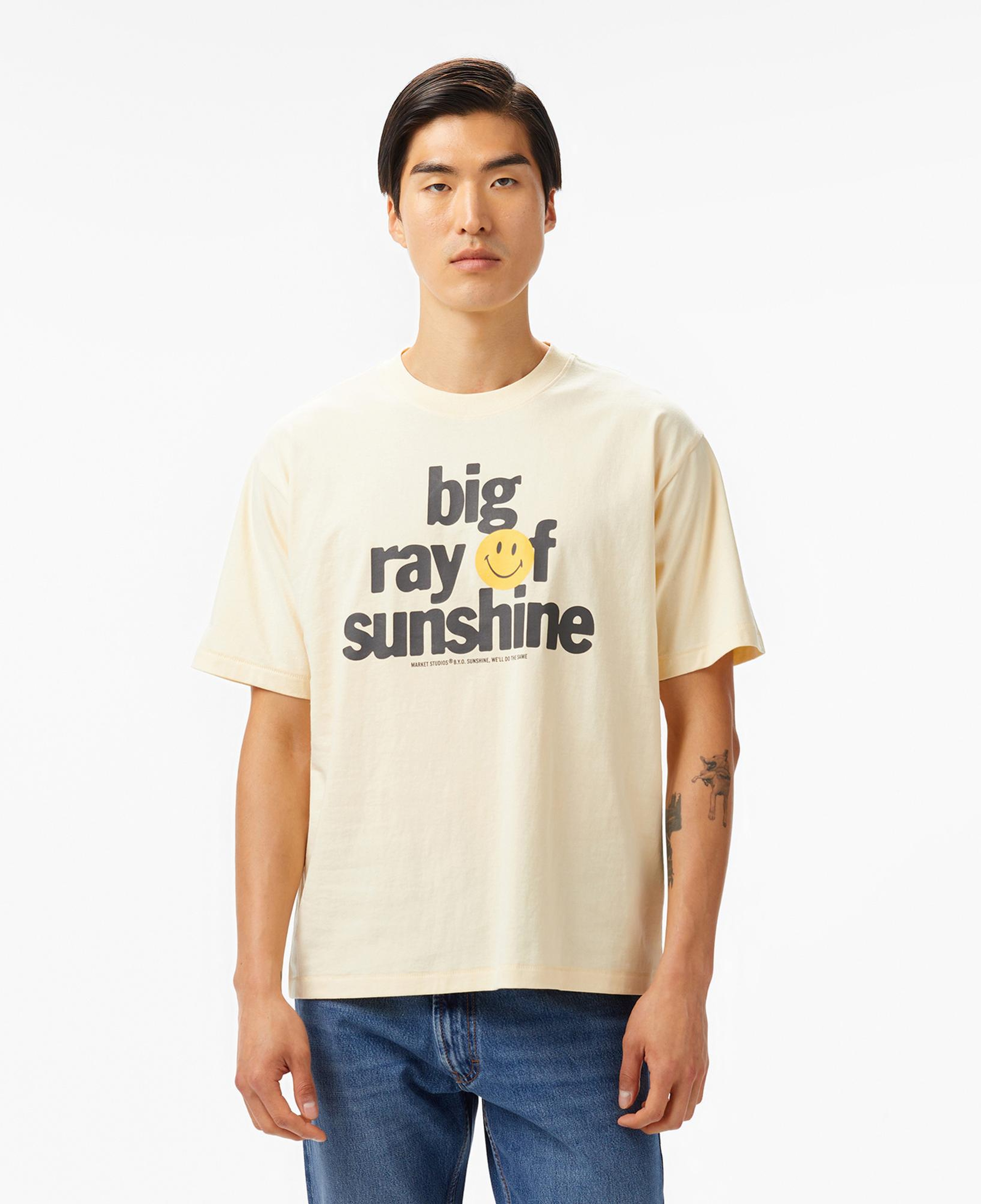 The Market Big Ray Of Sunshine Unisex Krem T-Shirt