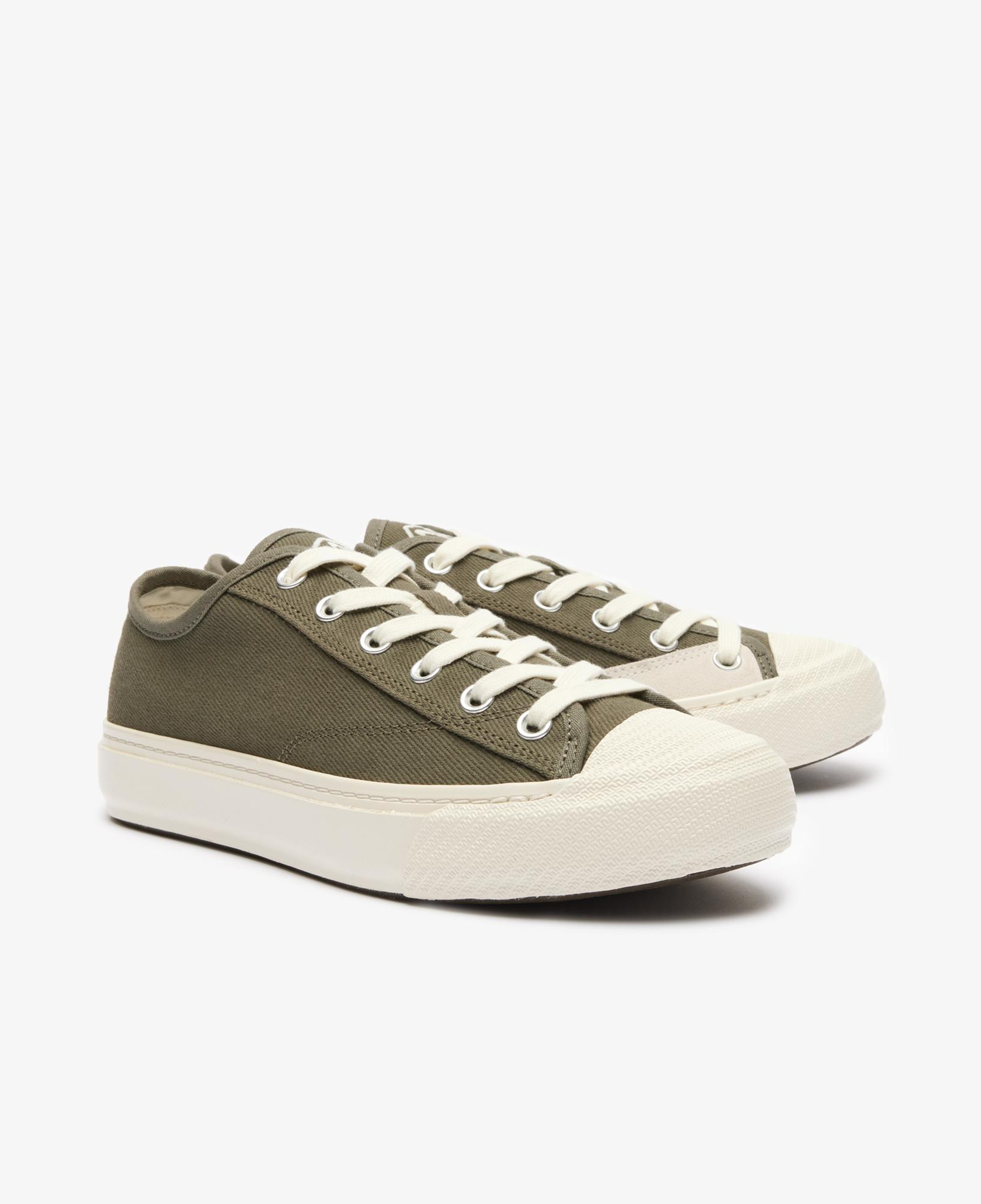 Lacoste Backcourt Erkek Haki Sneaker